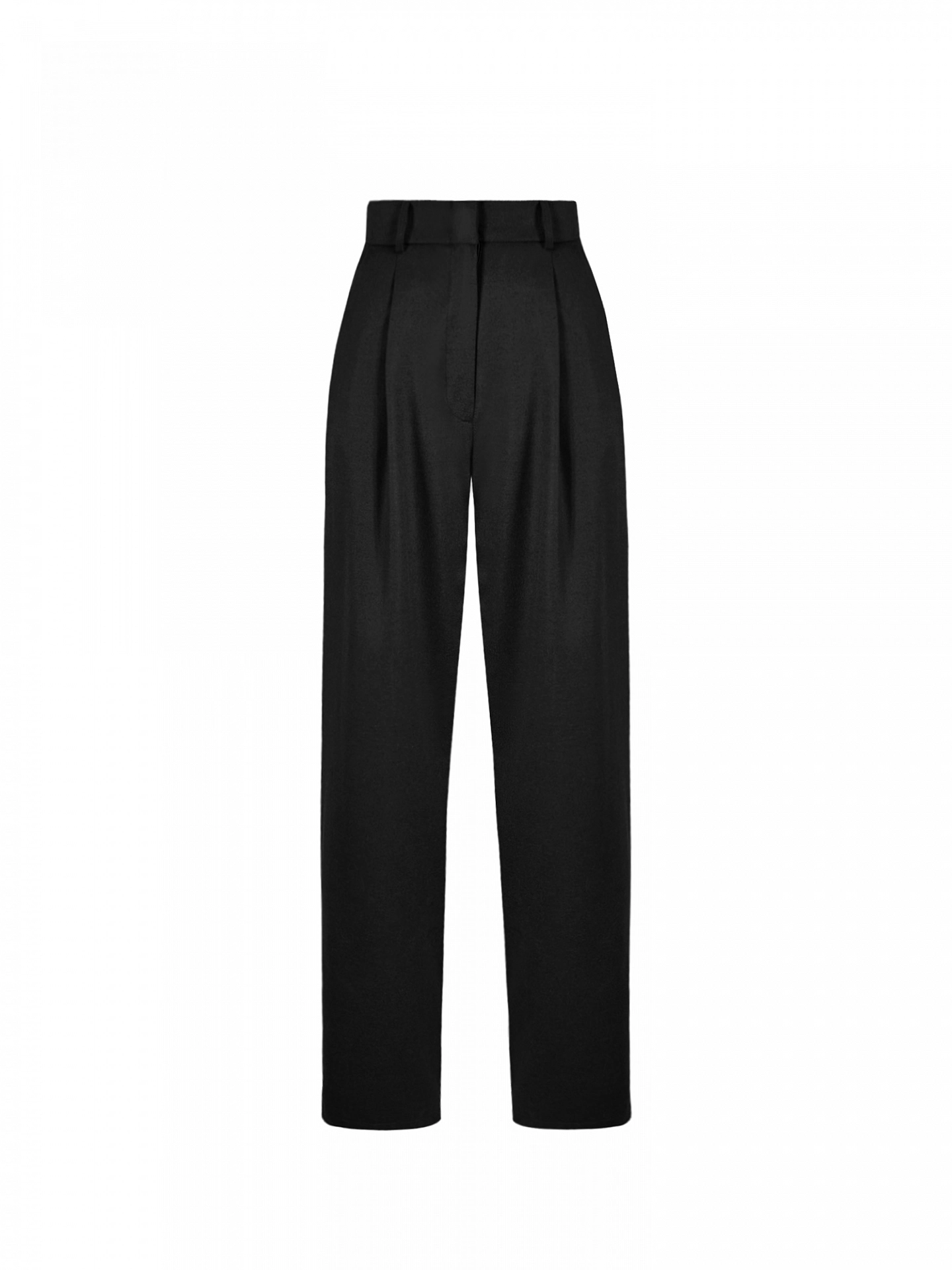 Жакет однобортный свободной формы и брюки - трубы