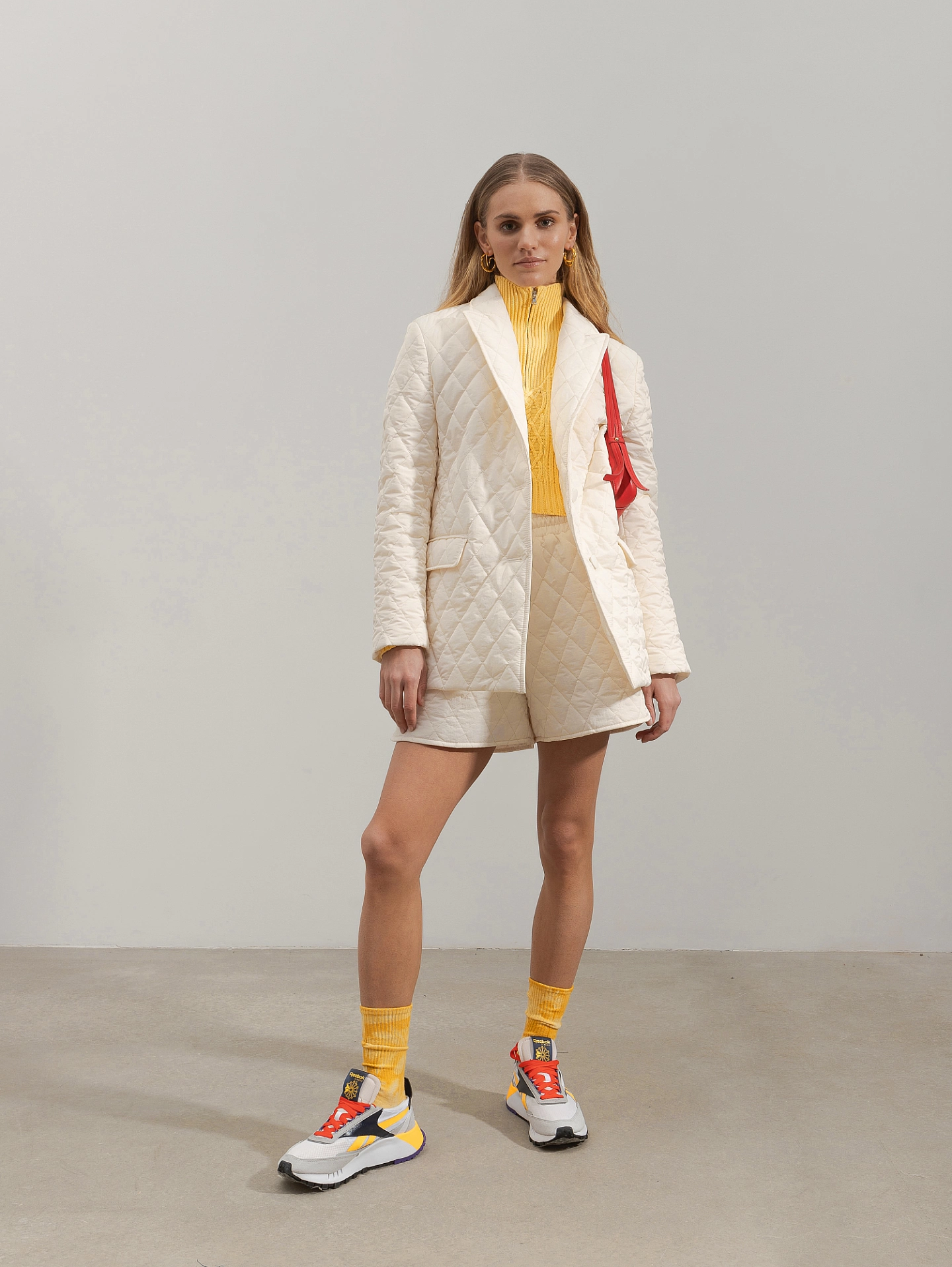 Шорты стёганные