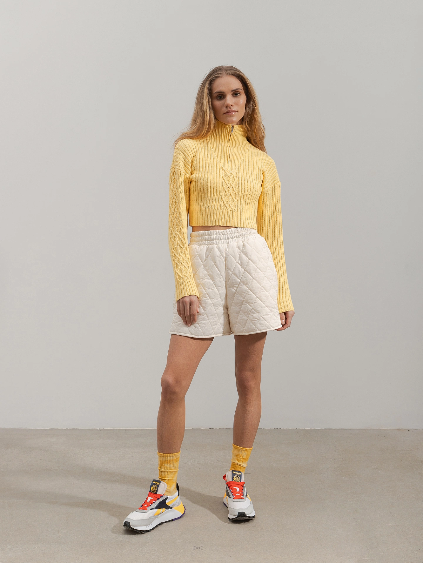 Шорты стёганные