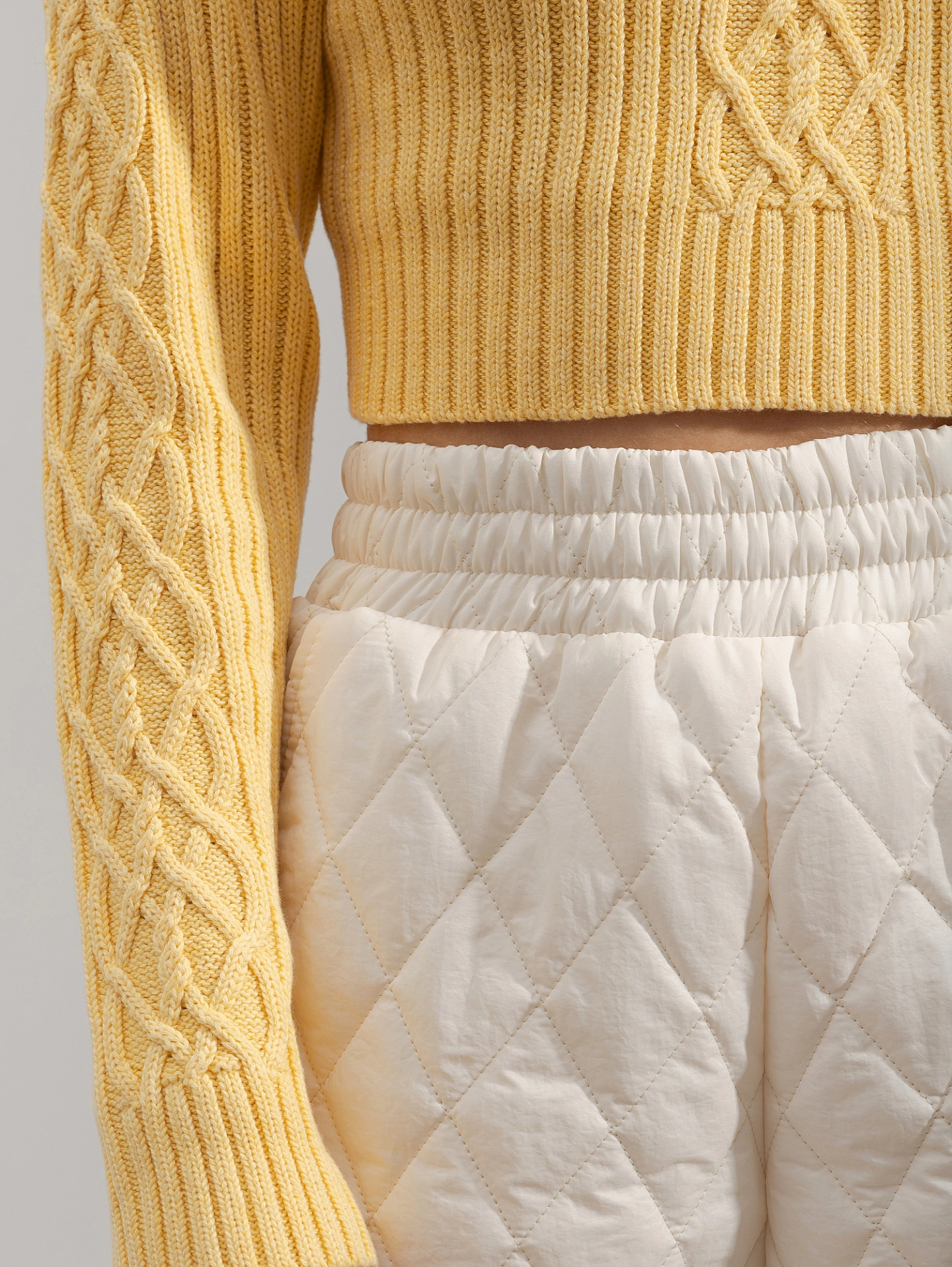 Шорты стёганные