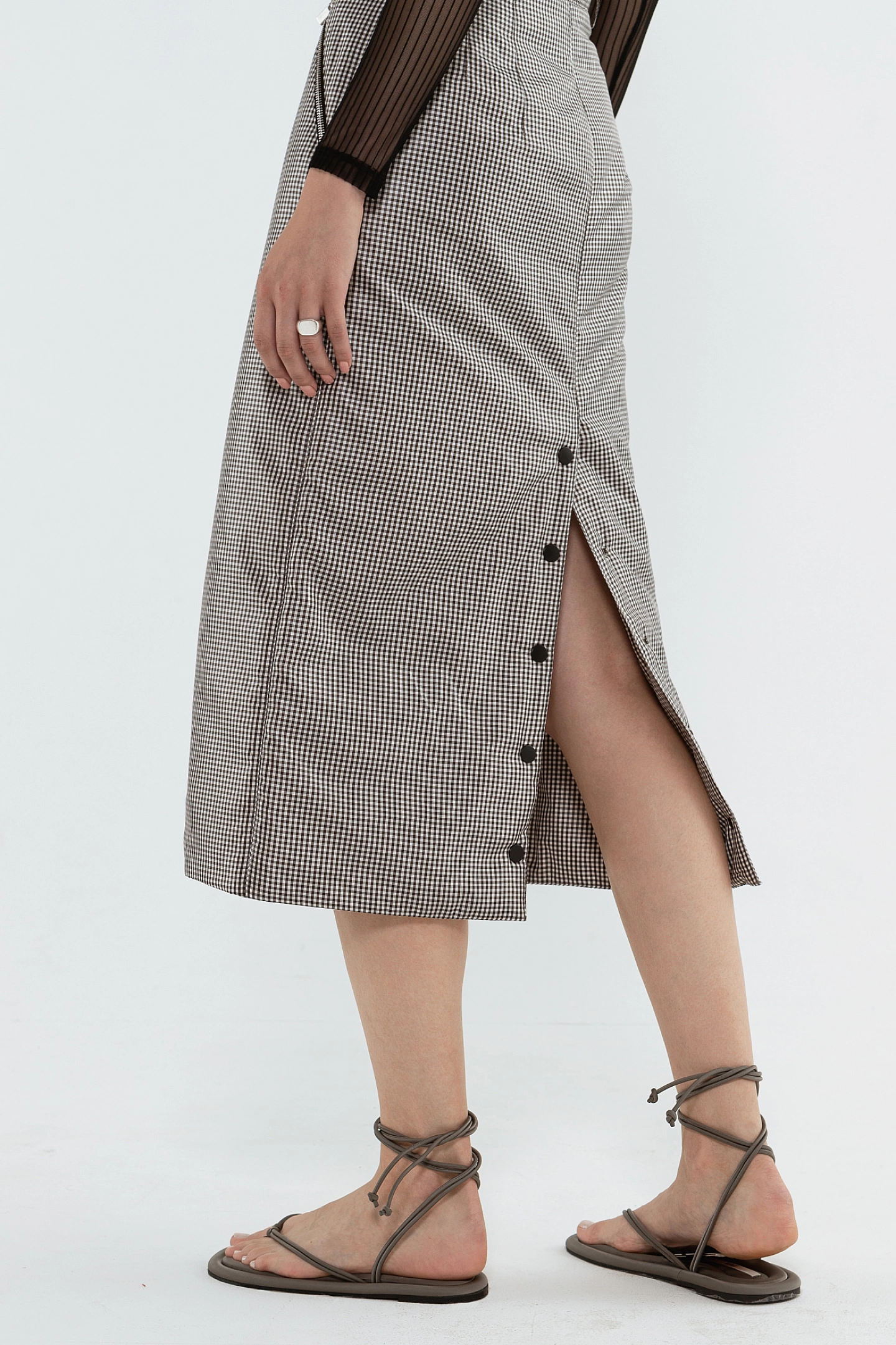 Куртка - авиатор и юбка прямая утеплённая