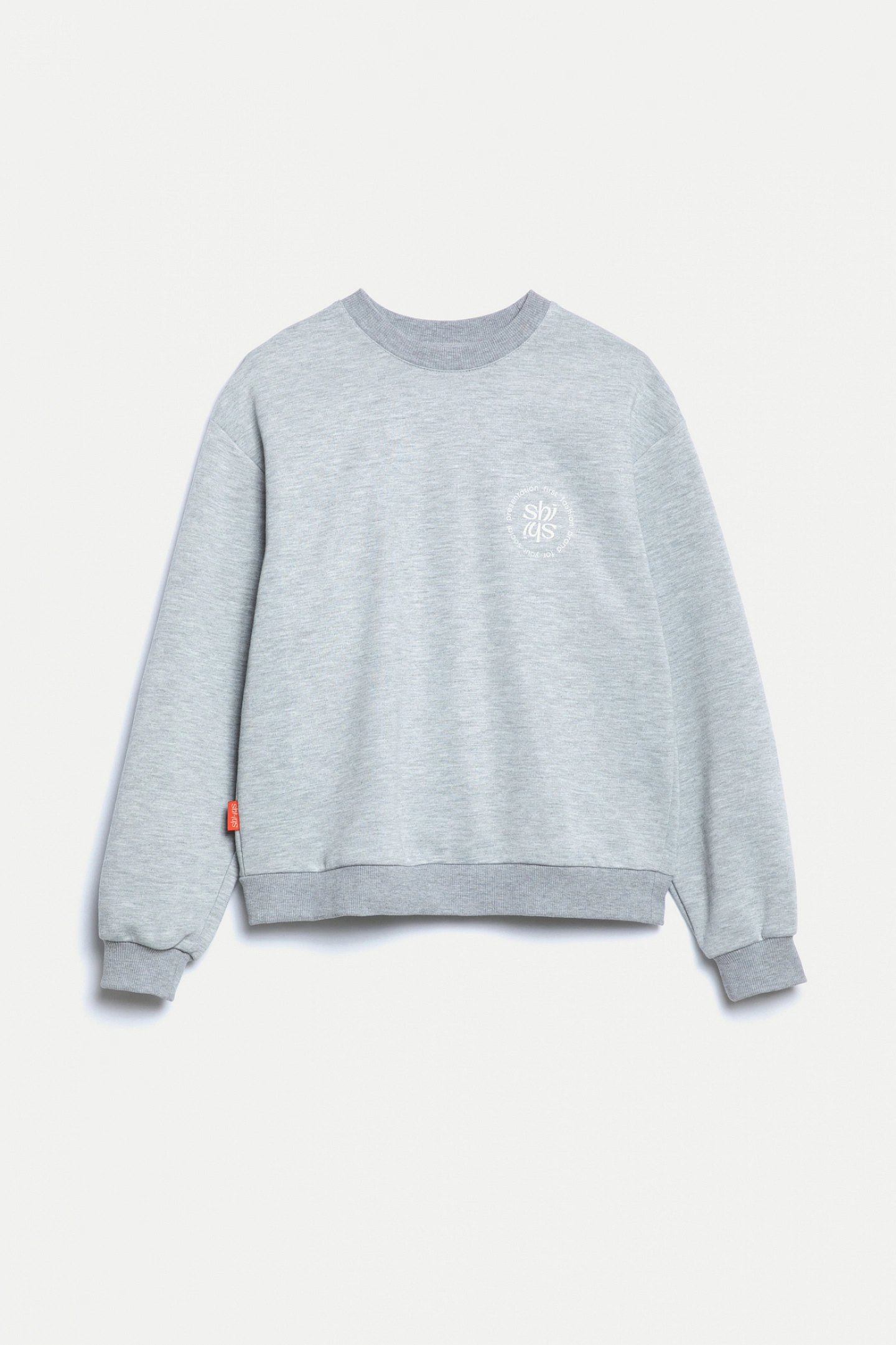 Свитшот с логотипом и брюки трикотажные