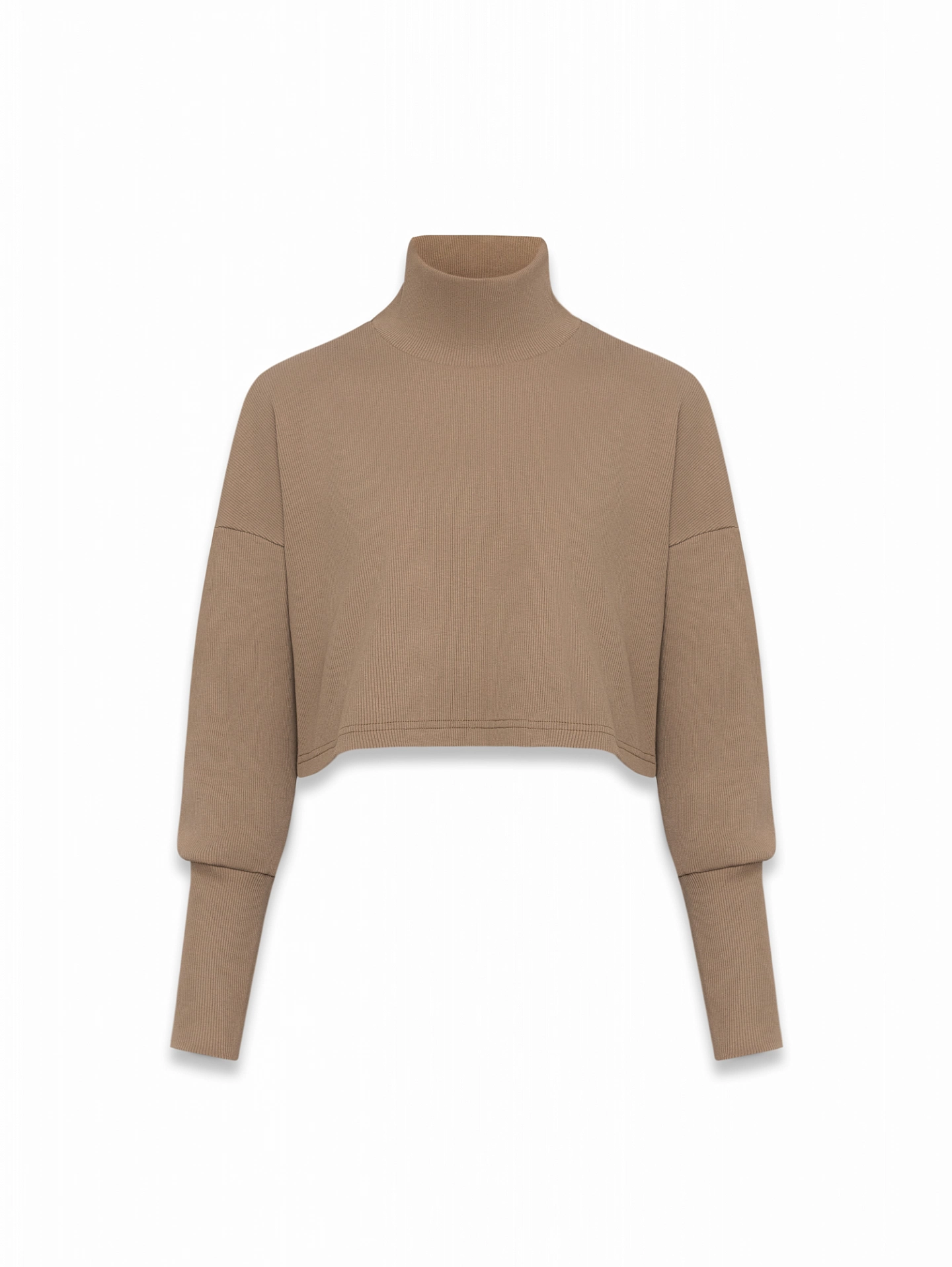 Свитшот короткий и брюки с застёжкой сзади кашкорсе