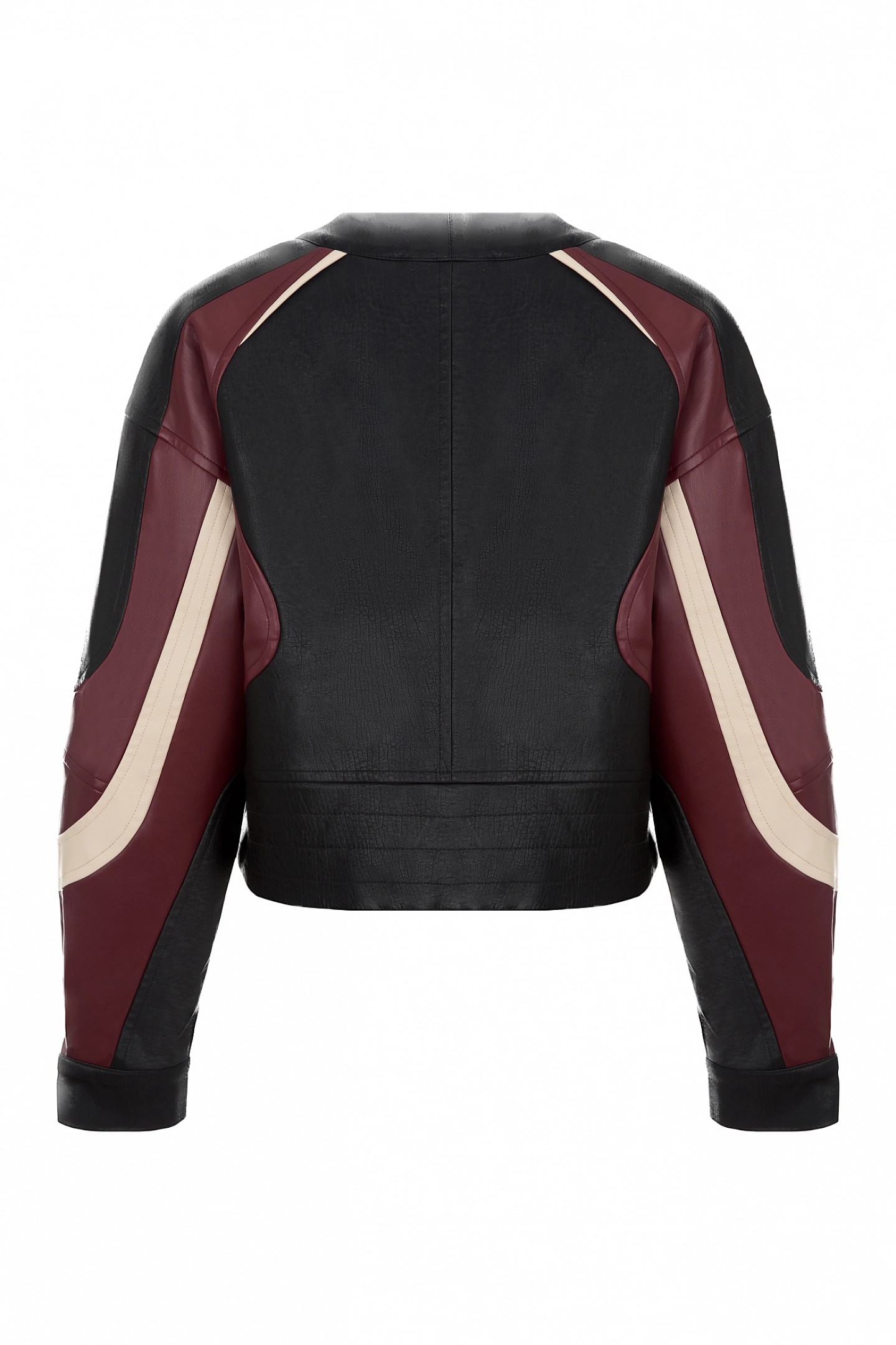Bike jacket made of eco-leather