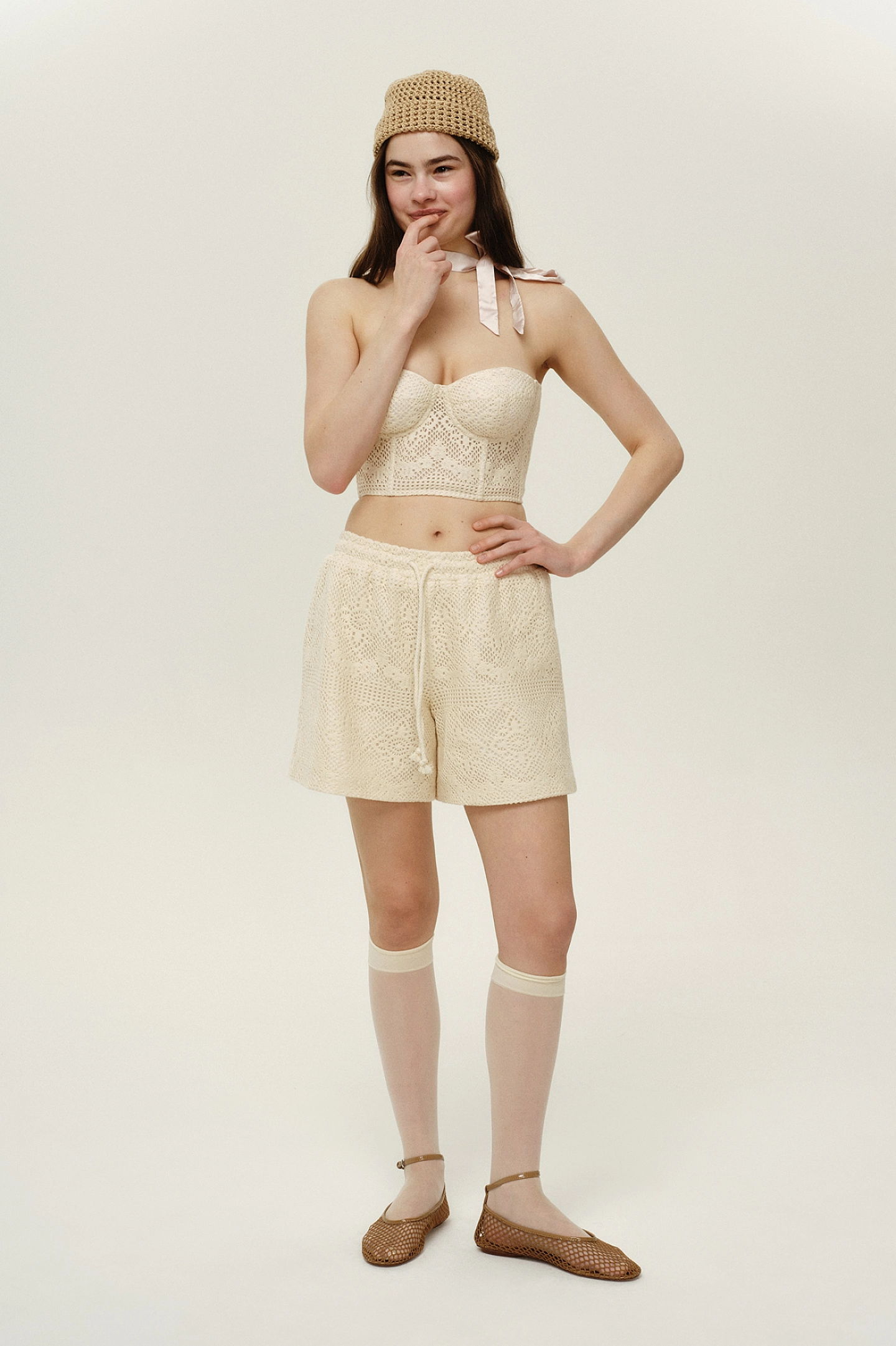 Топ-бюстье "Кроше"