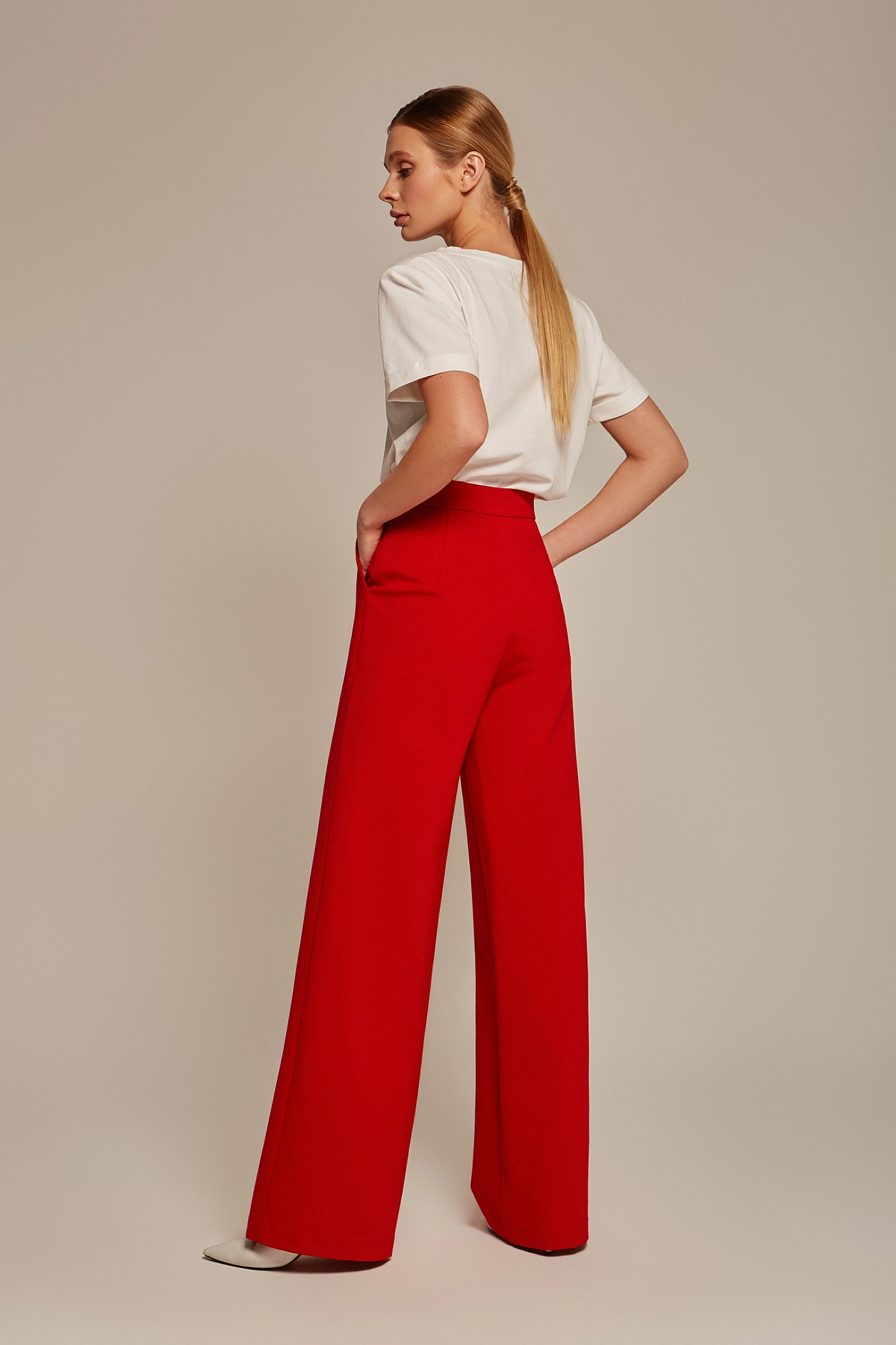 MARKS & SPENCER M&S Jersey Straight Leg Trousers with Stretch 2024 | Buy  MARKS & SPENCER Online | ZALORA Hong Kong