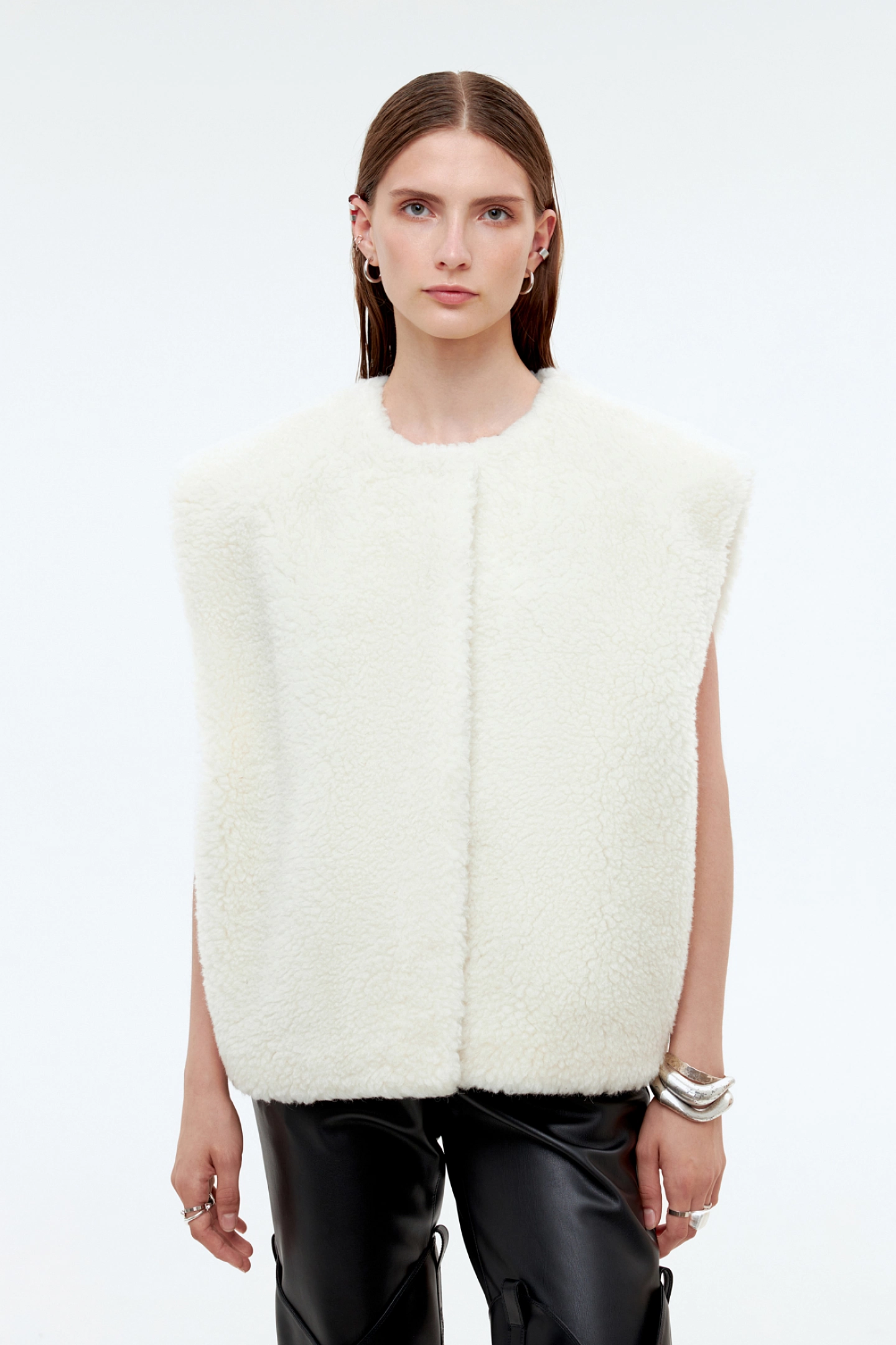 Жилет из овчины