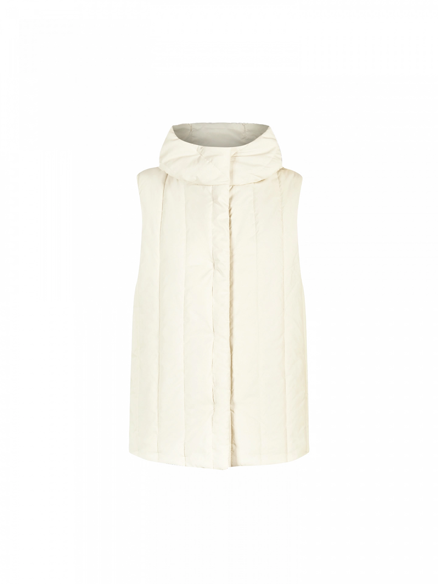 Quilted hooded vest
