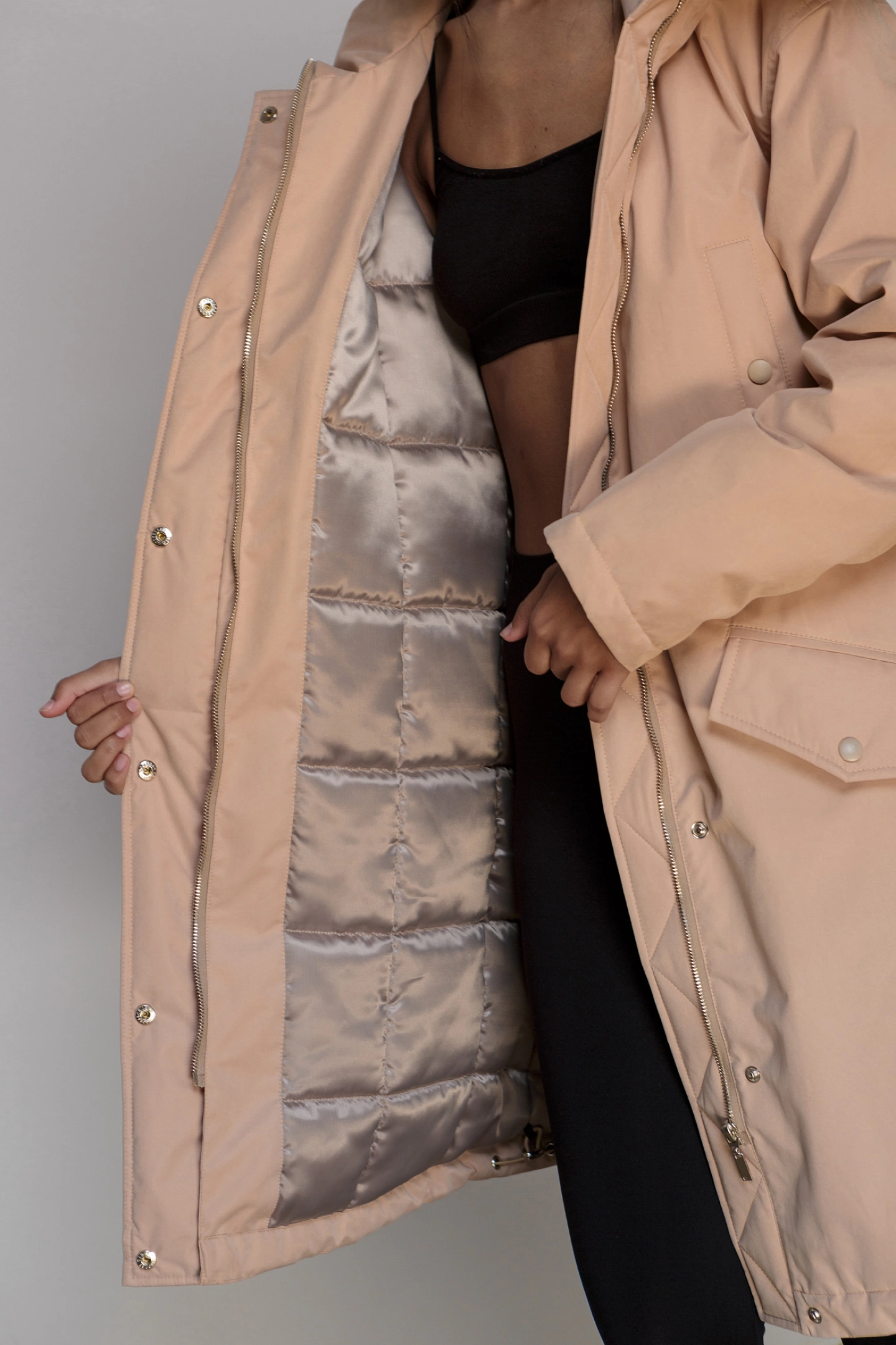 Парка А-силуэта