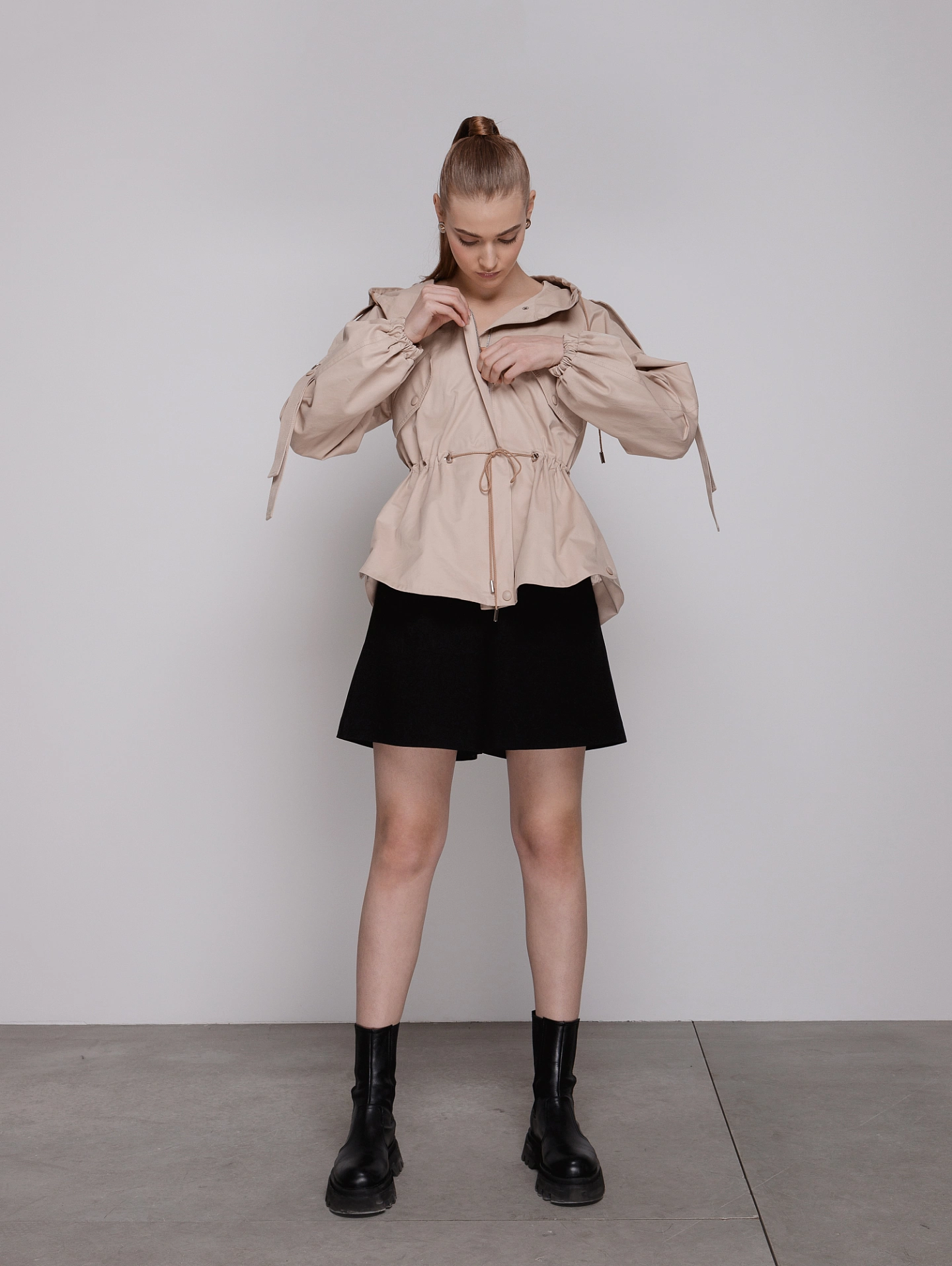 Парка с капюшоном