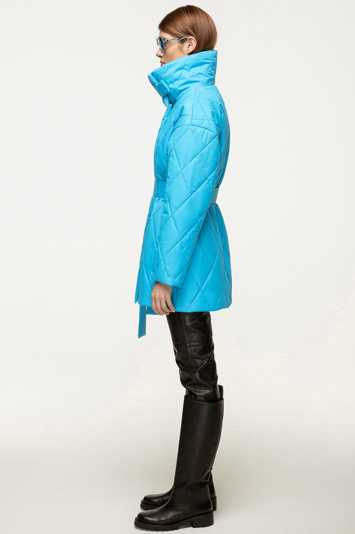 Куртка стеганая со стойкой