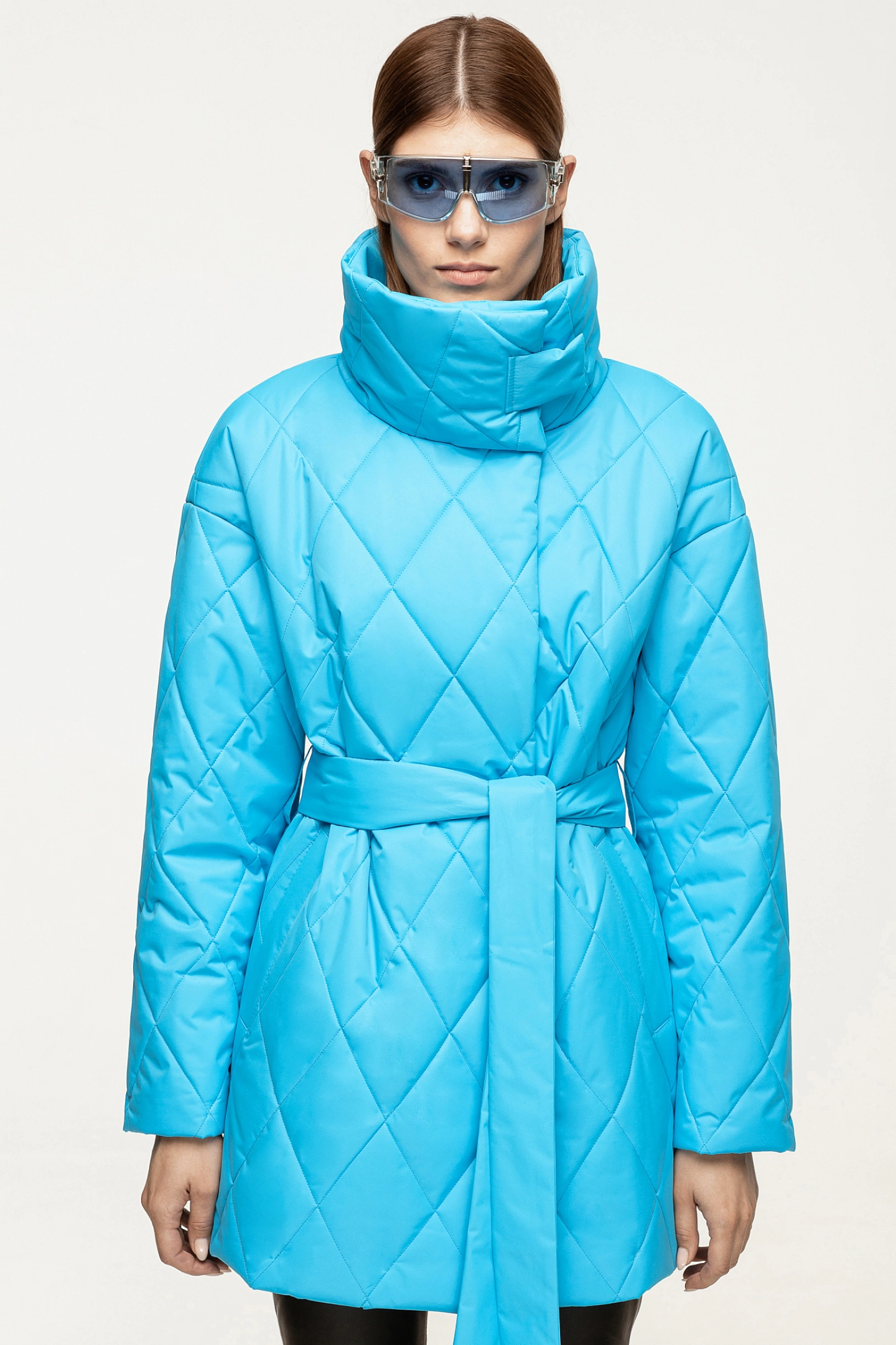 Куртка стеганая со стойкой