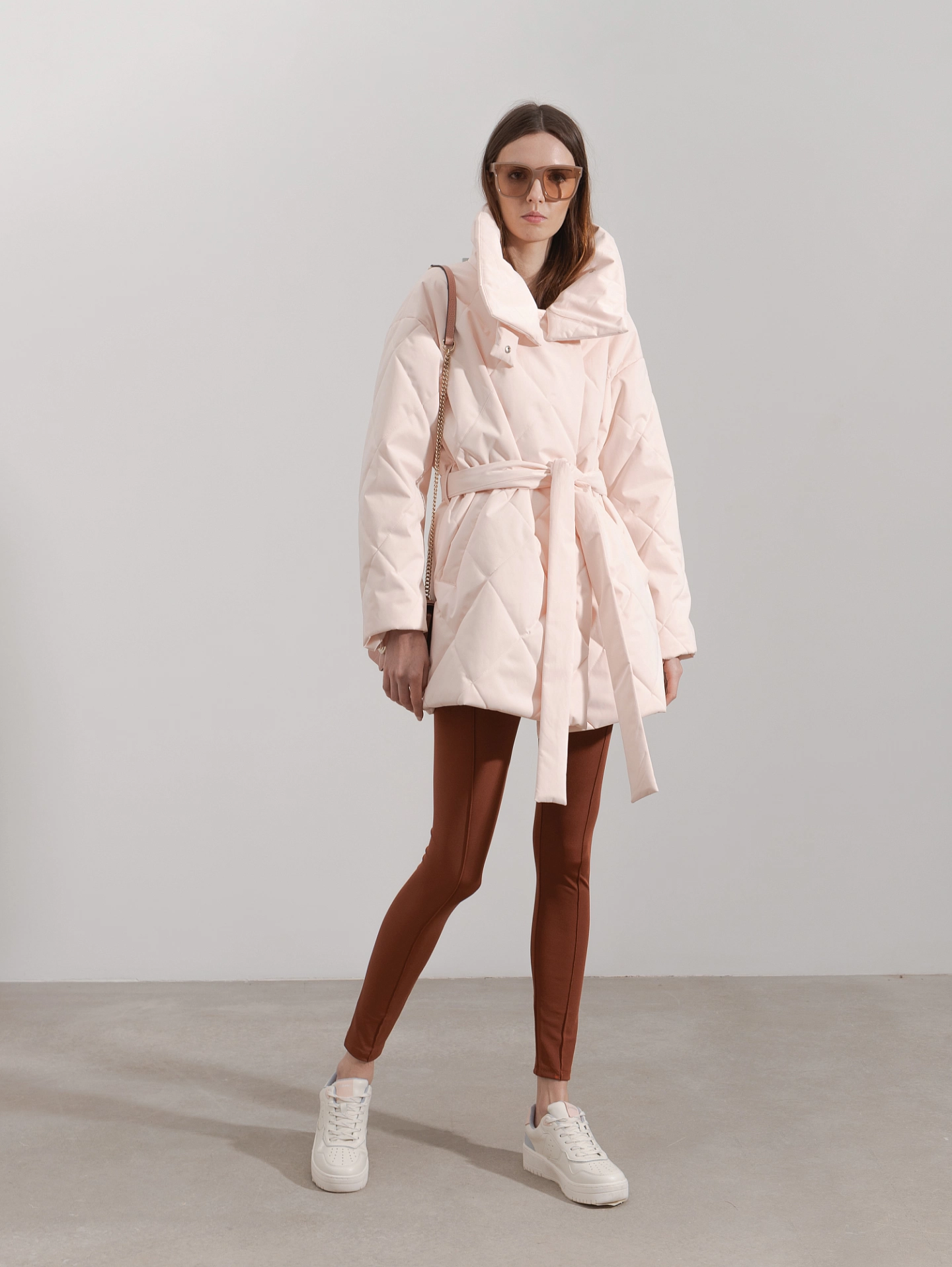 Куртка стёганая со стойкой