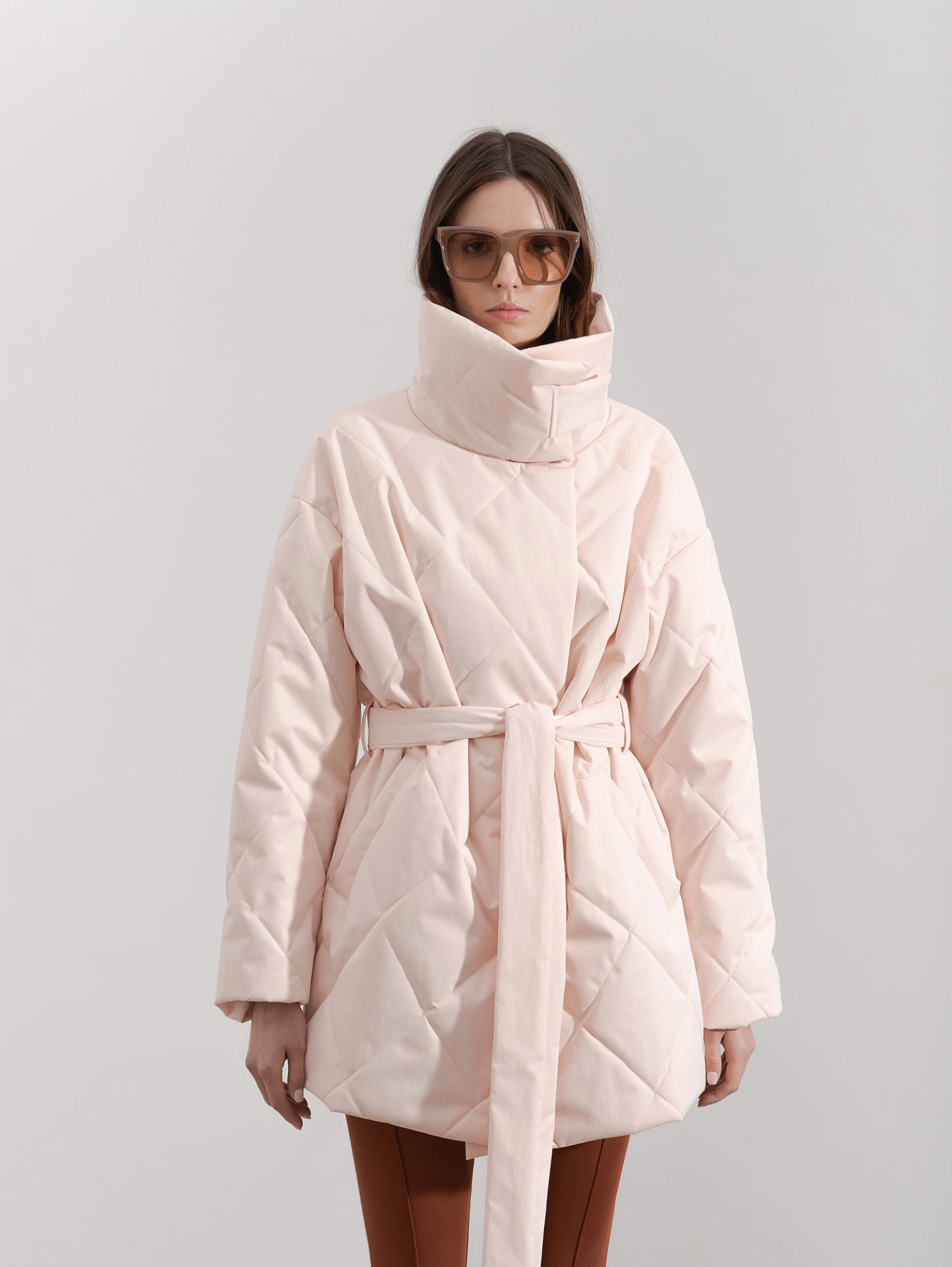 Куртка стёганая со стойкой