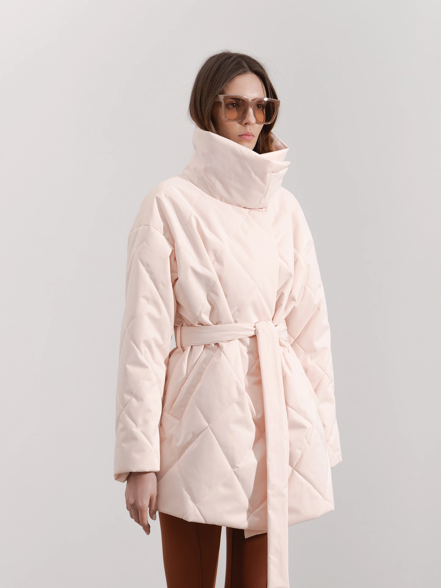 Куртка стёганая со стойкой