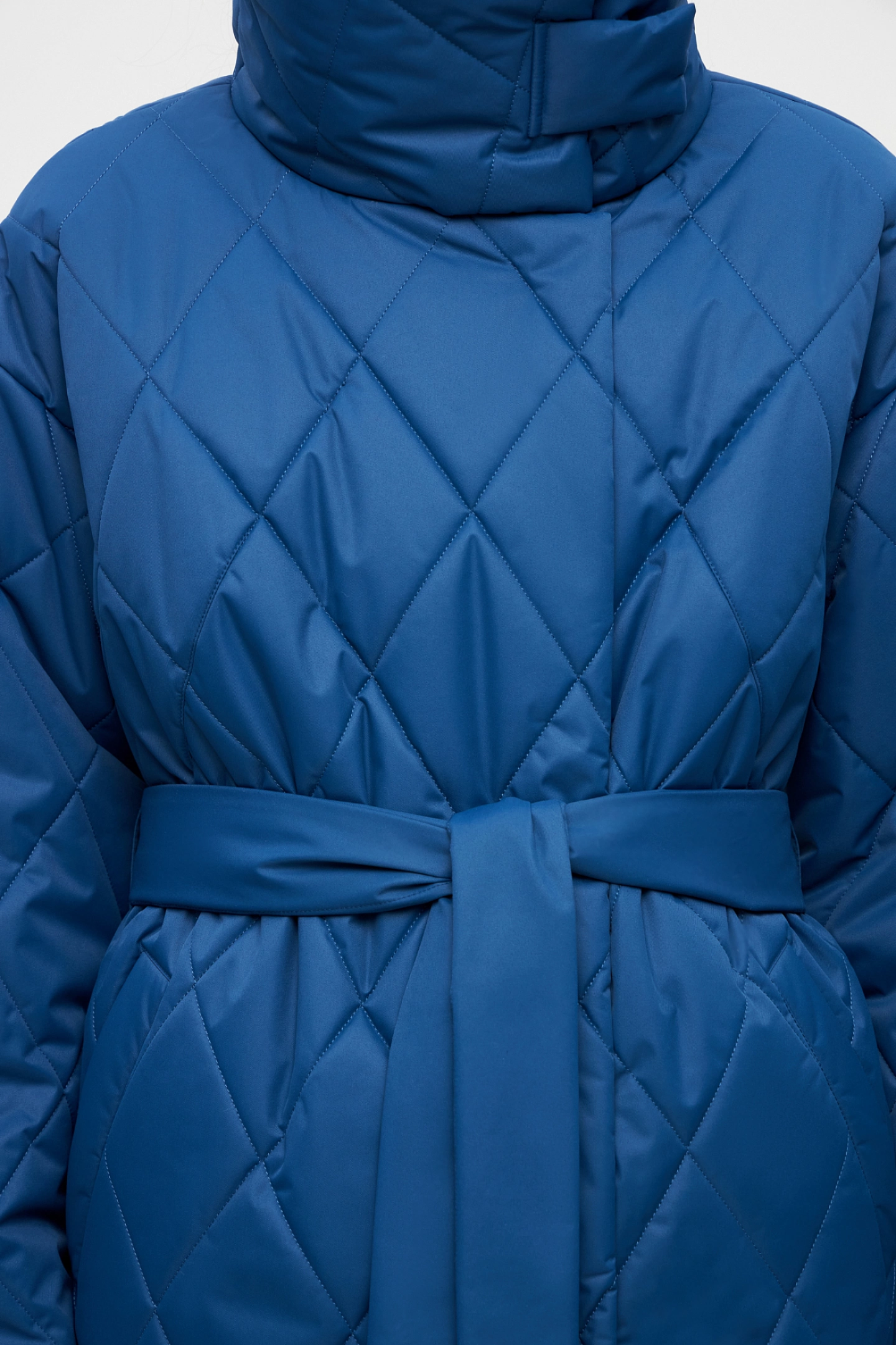 Куртка стеганая со стойкой