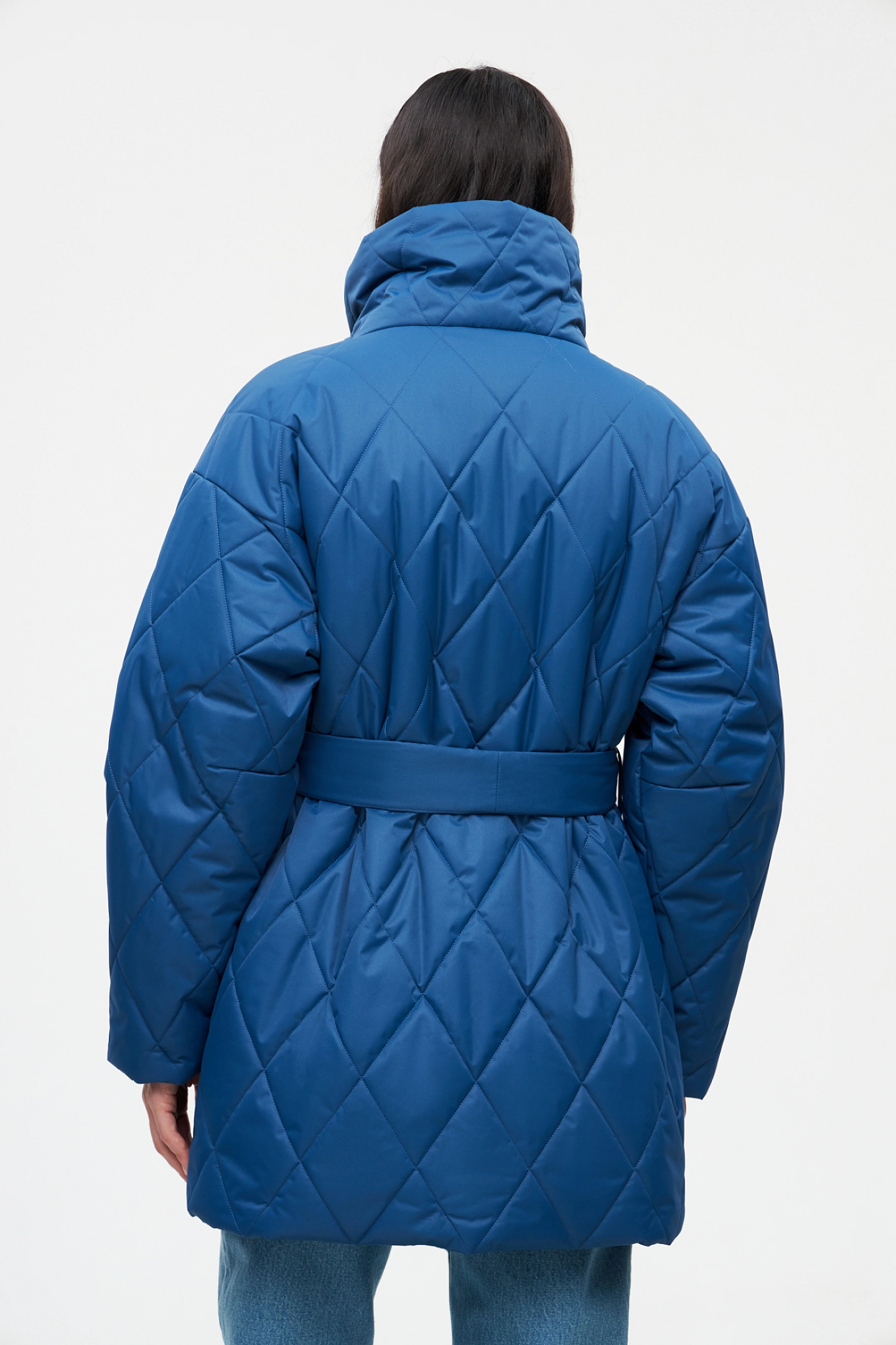 Куртка стеганая со стойкой