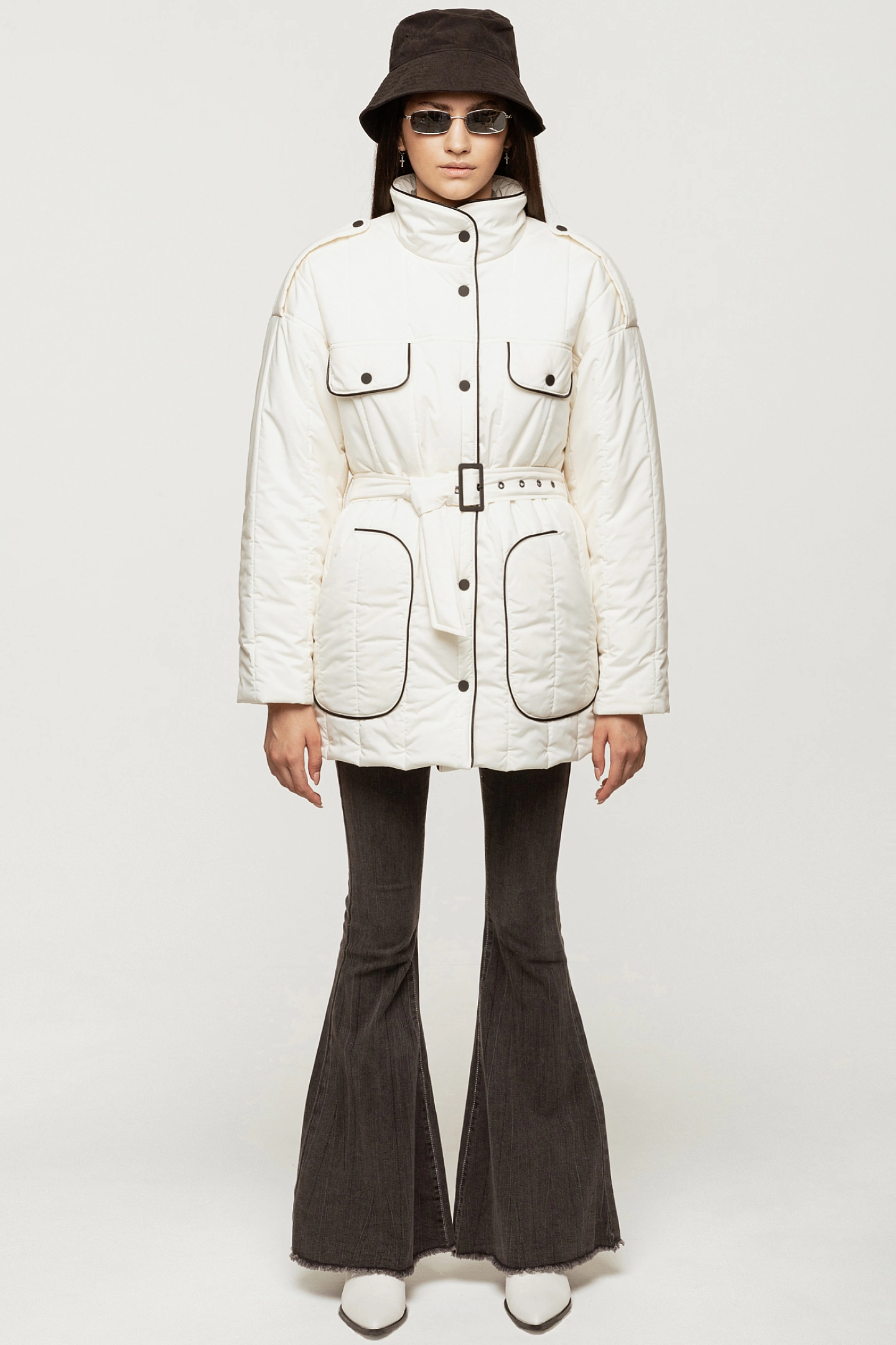 Куртка стёганая с кантами