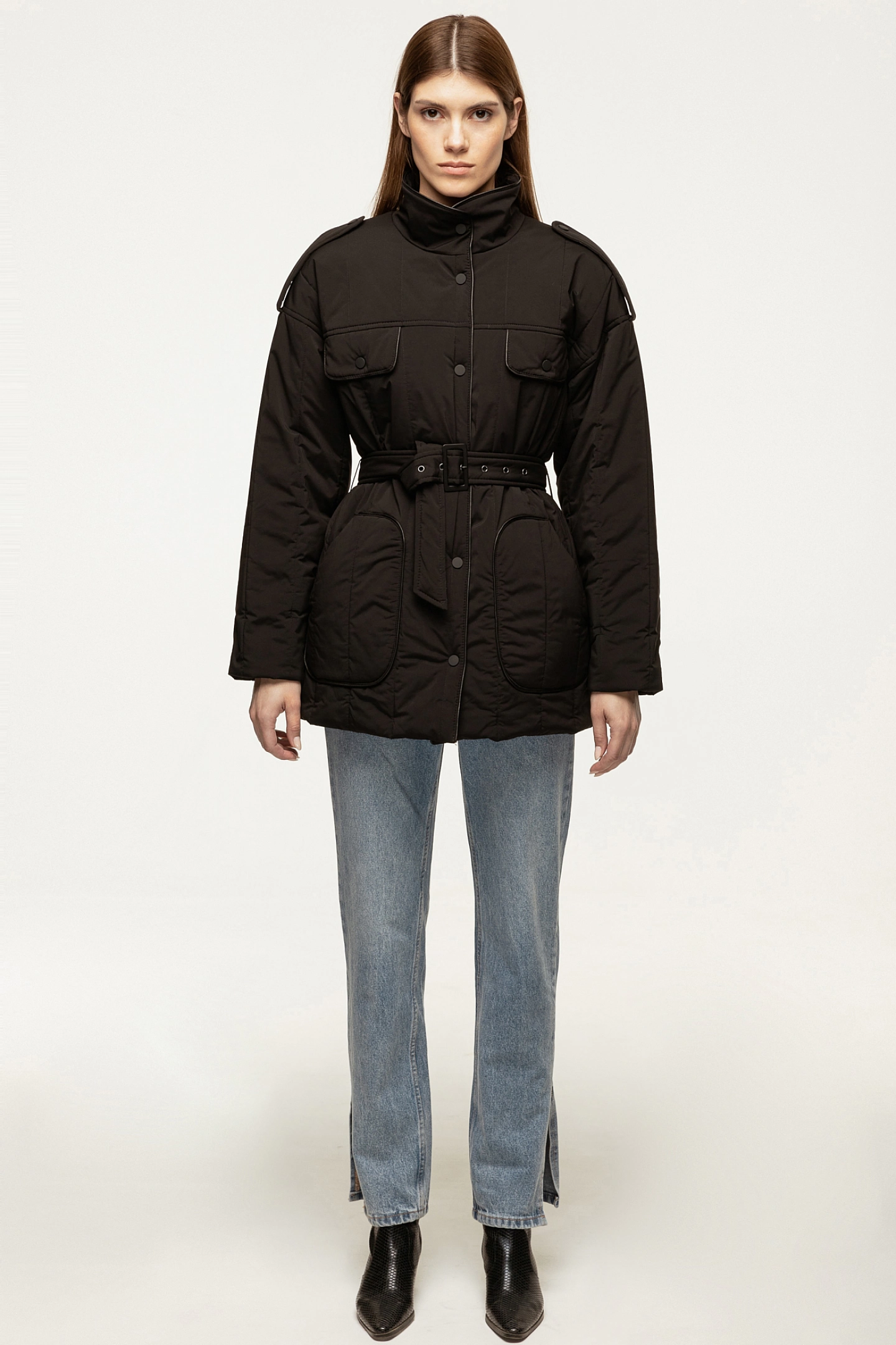 Куртка стёганая с кантами