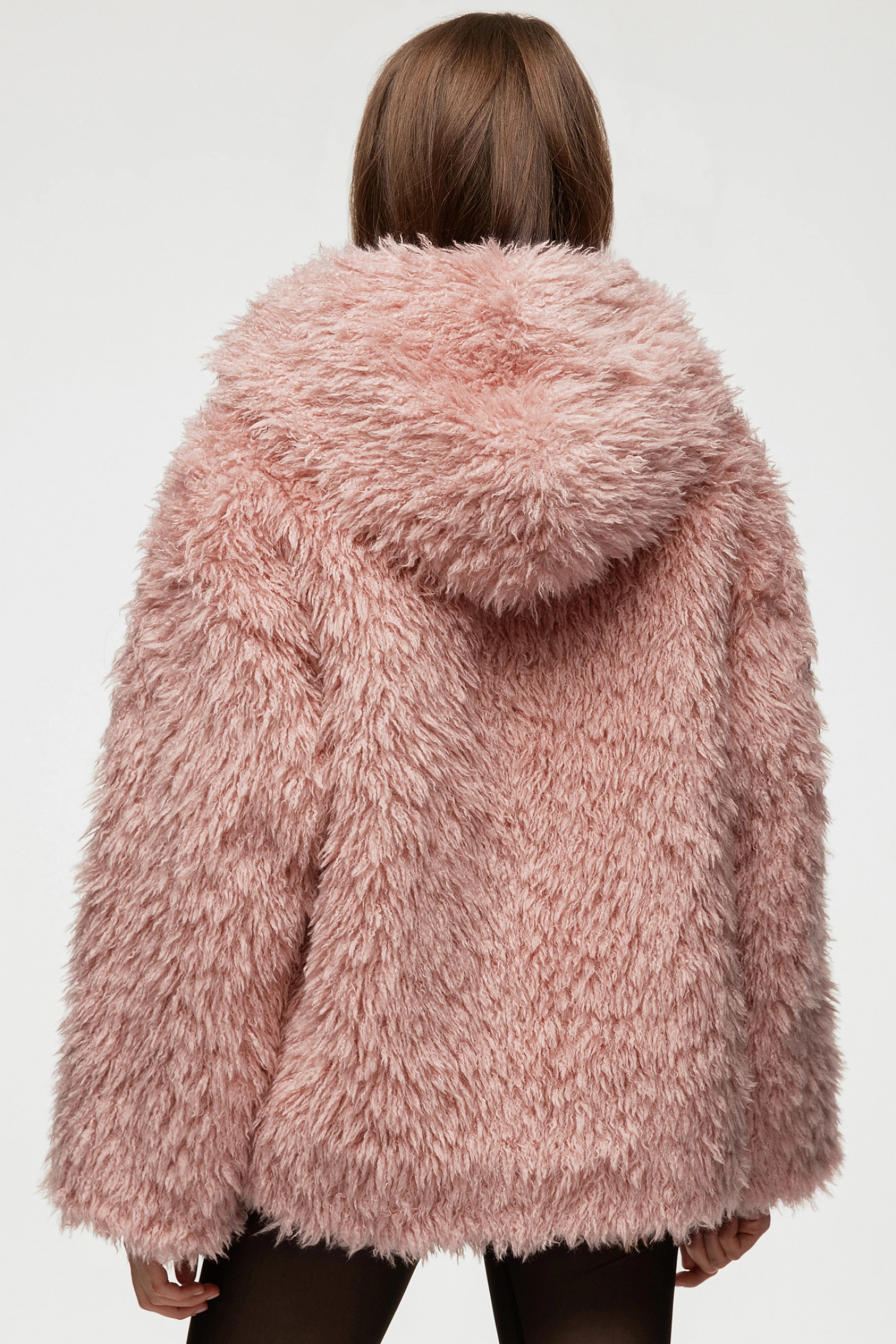 Куртка меховая с капюшоном