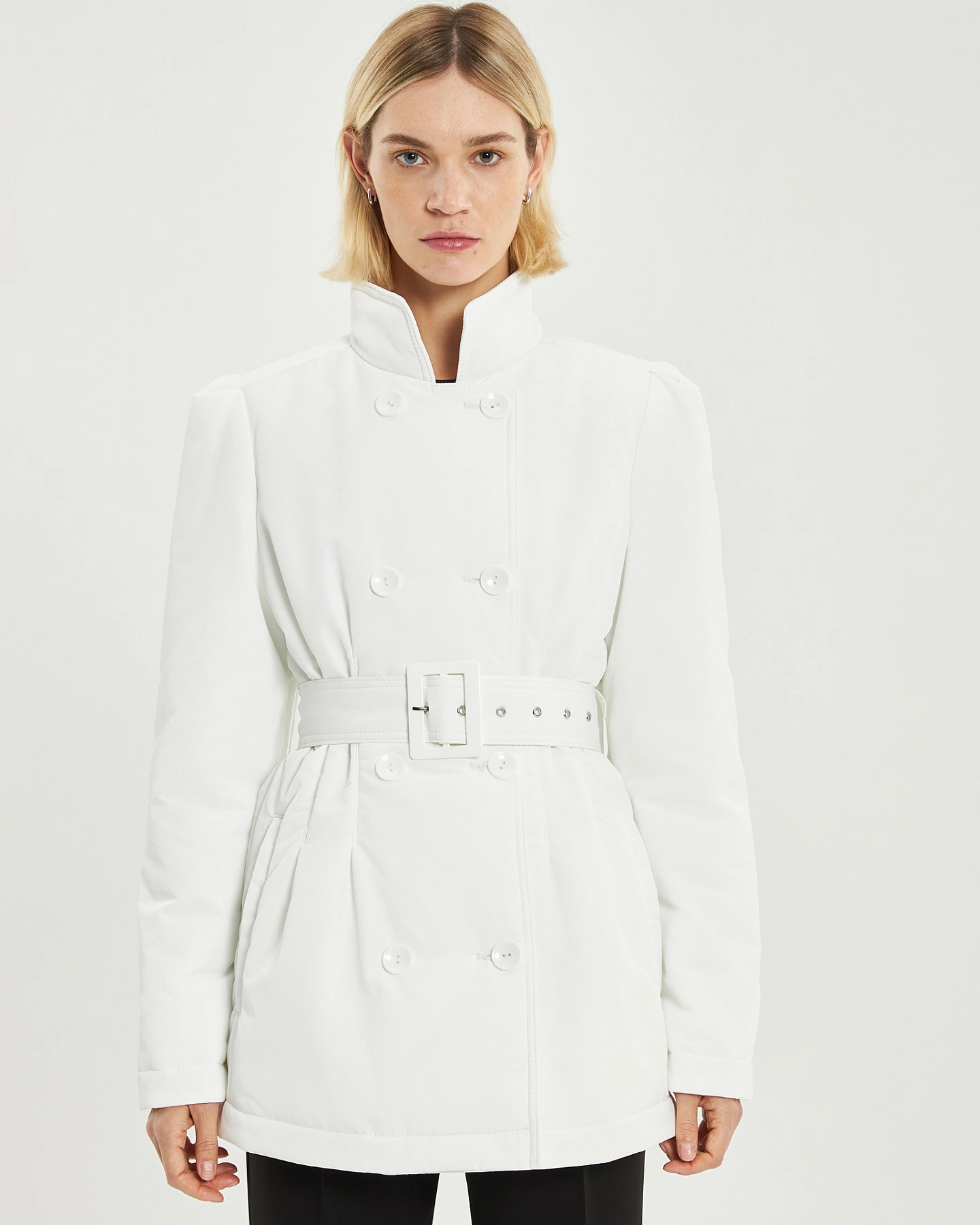 Куртка с объёмными рукавами