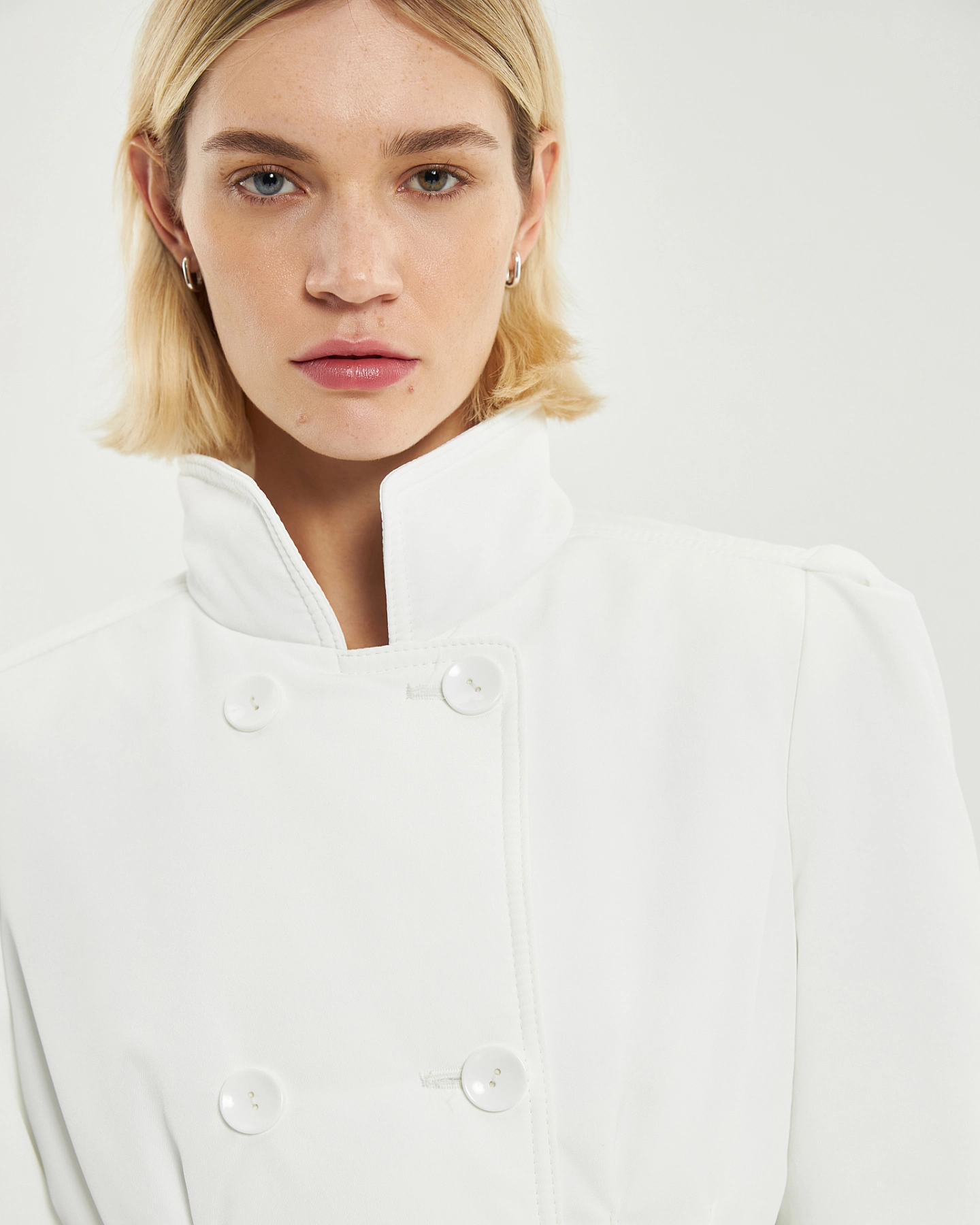 Куртка с объёмными рукавами