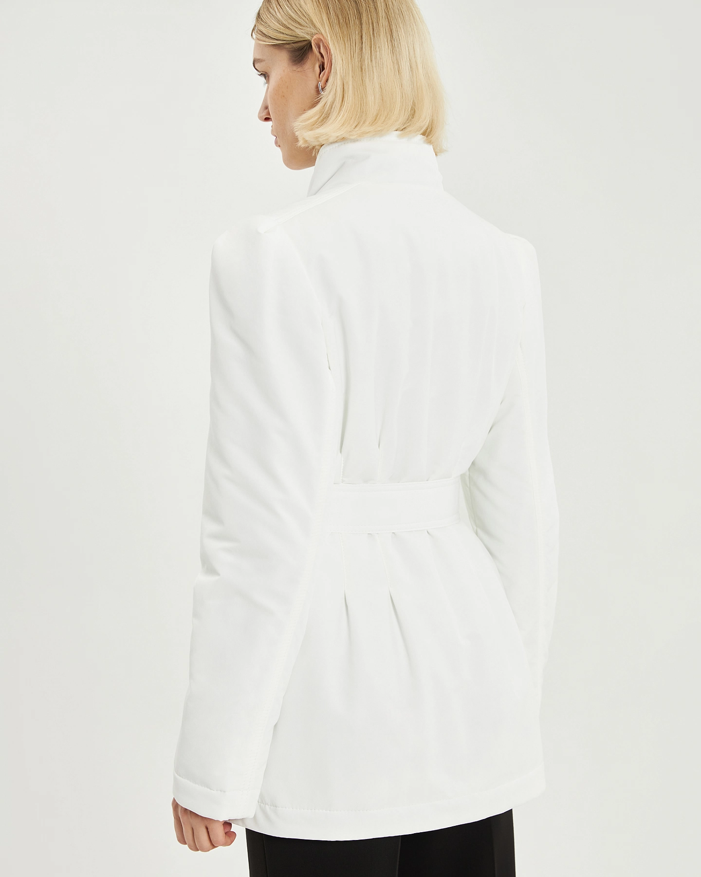 Куртка с объёмными рукавами