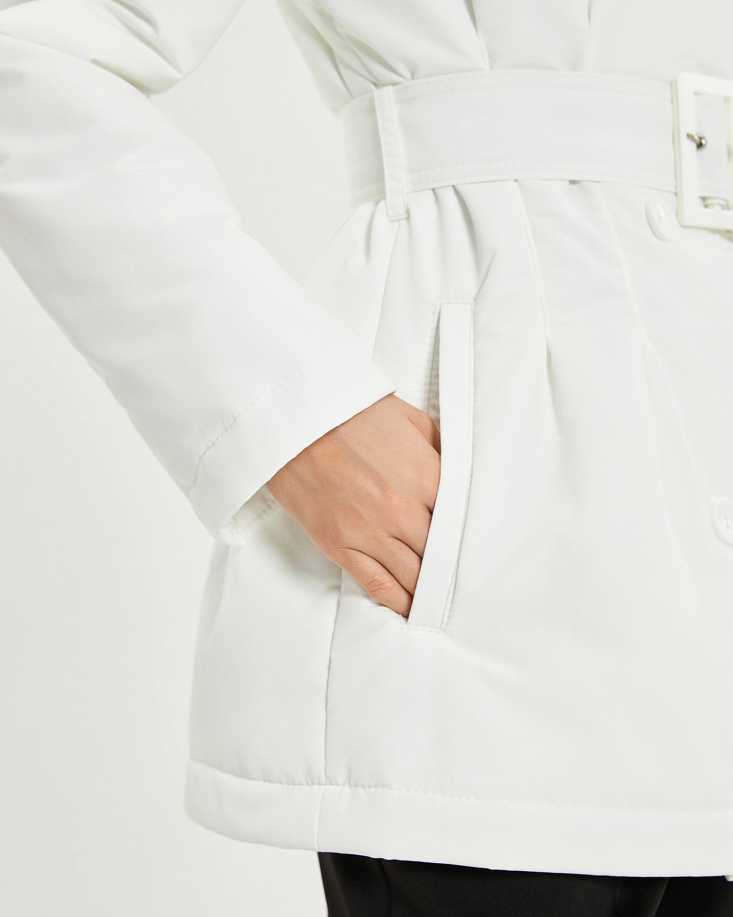 Куртка с объёмными рукавами