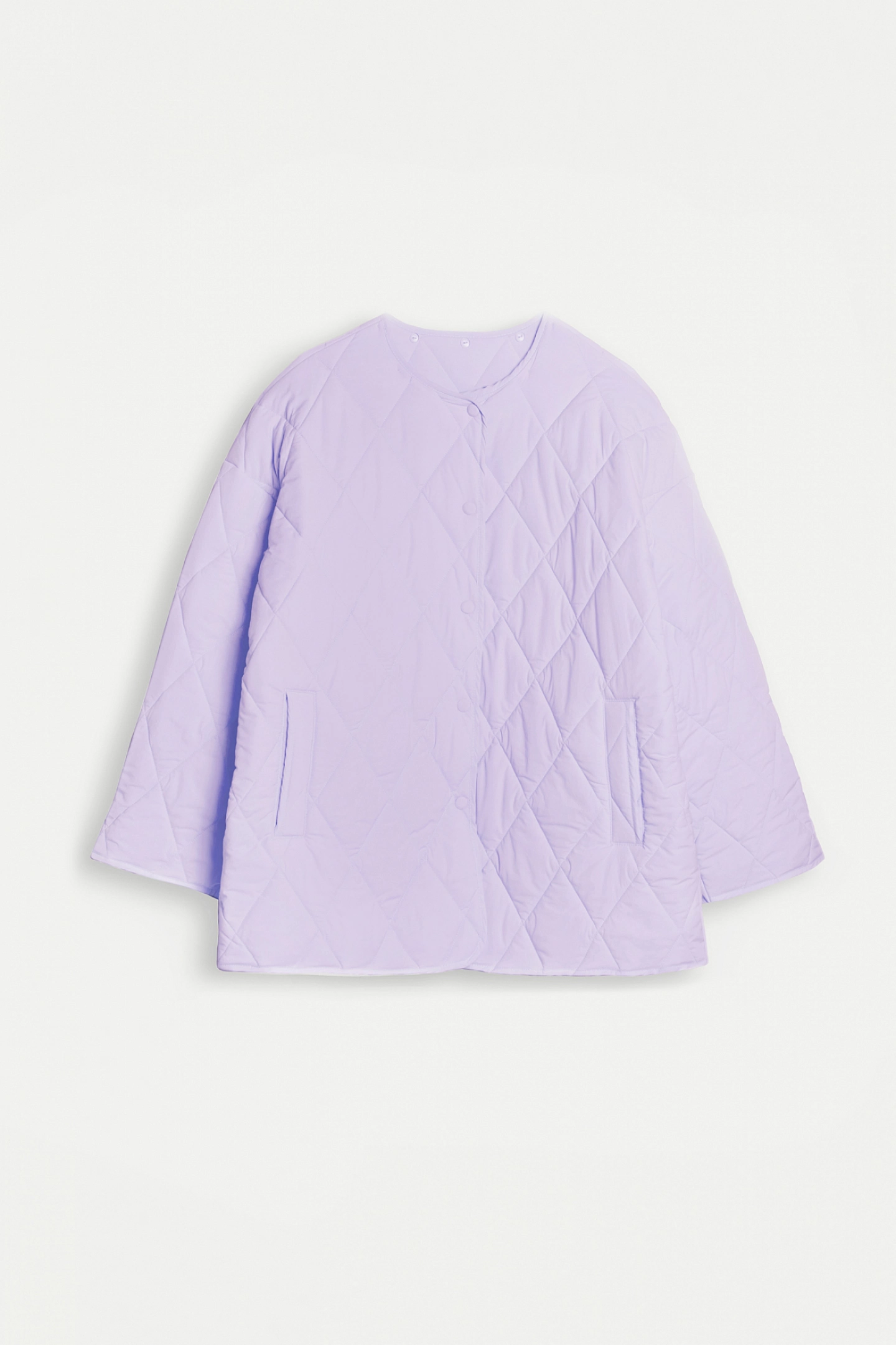 Quilted hooded jacket