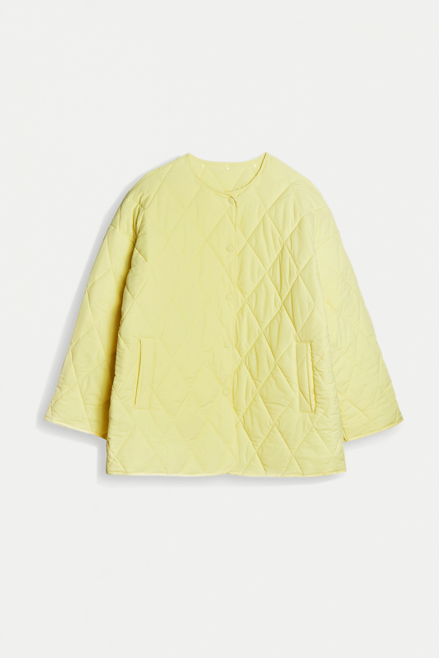 Quilted hooded jacket