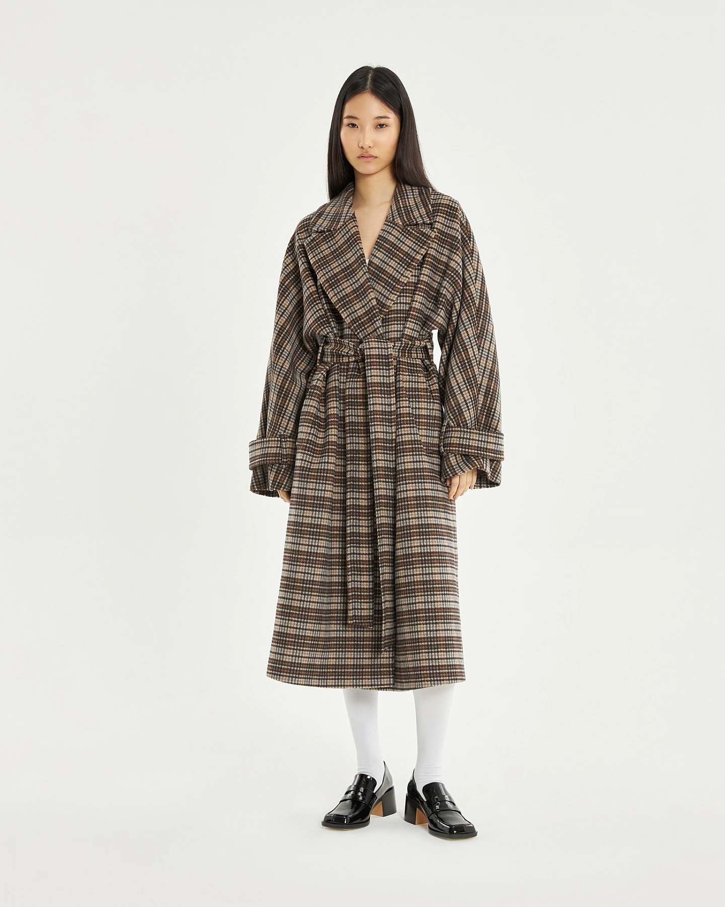 Пальто с цельнокроеным рукавом