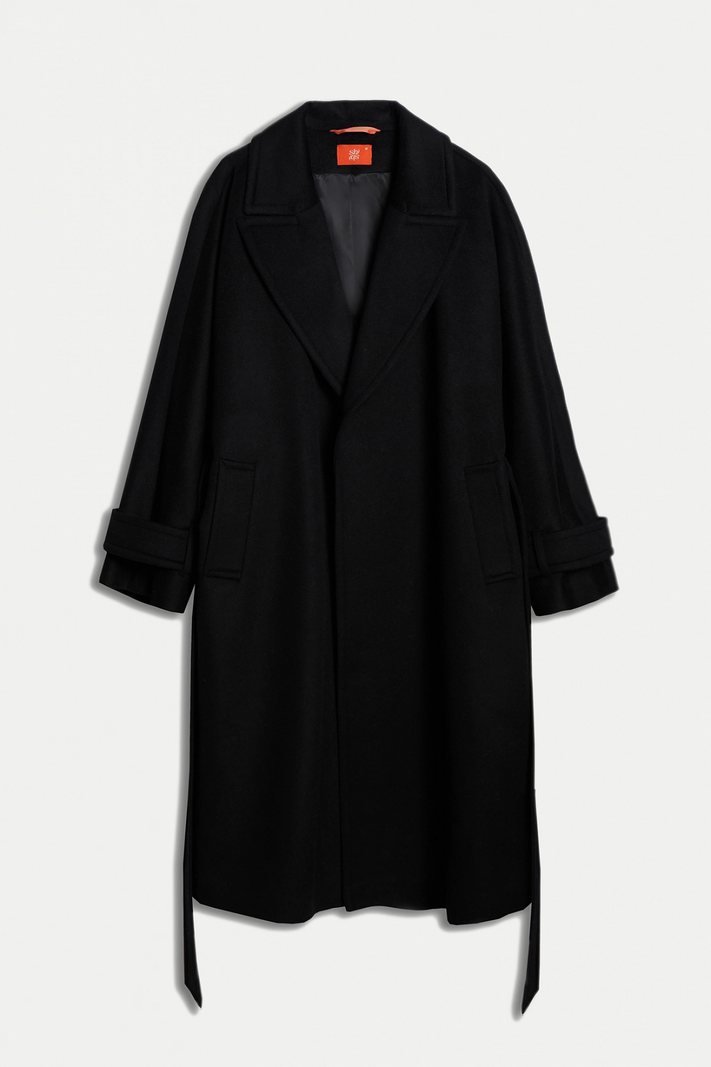 One-piece sleeve coat