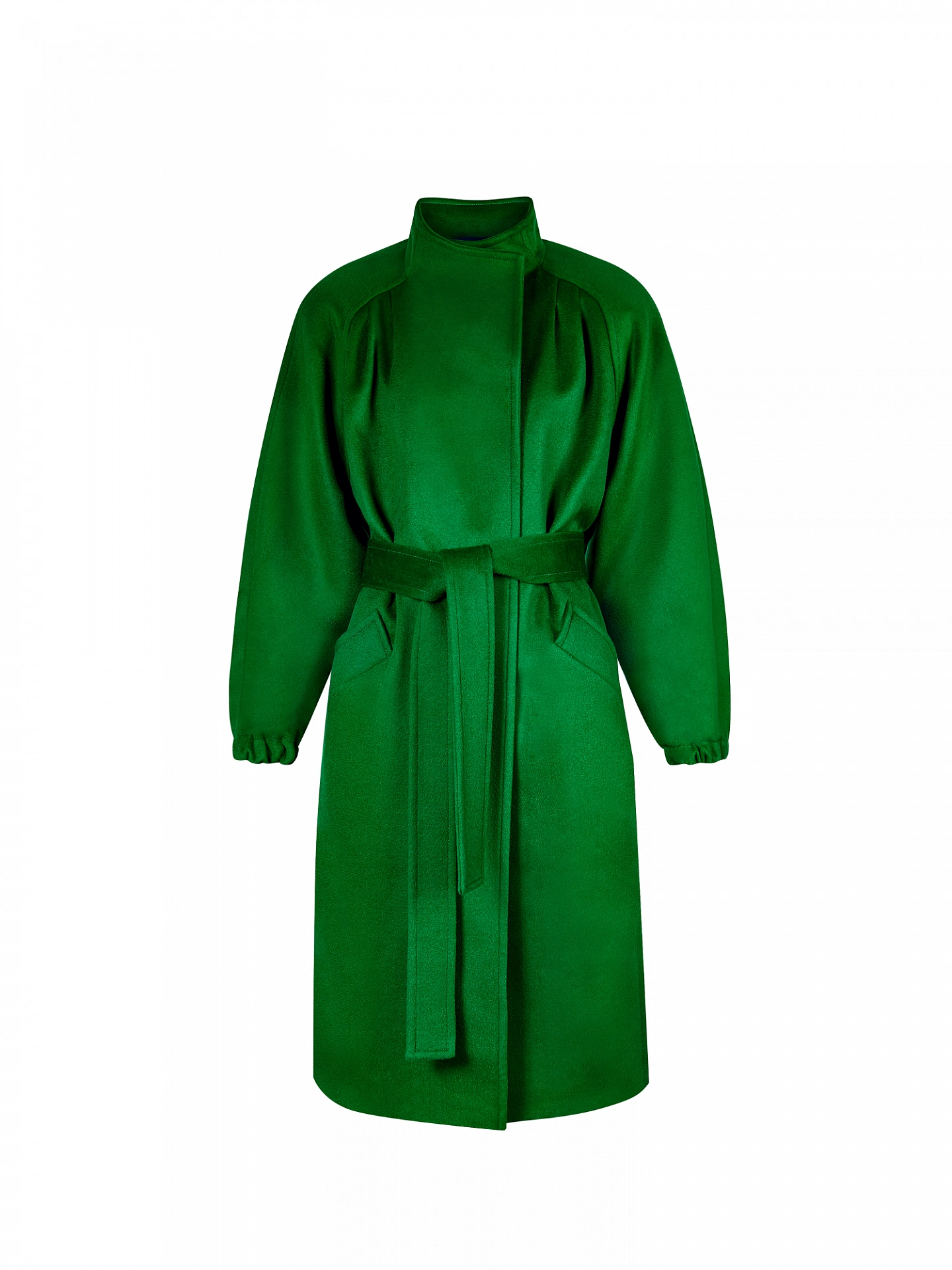 Пальто с гипер плечами