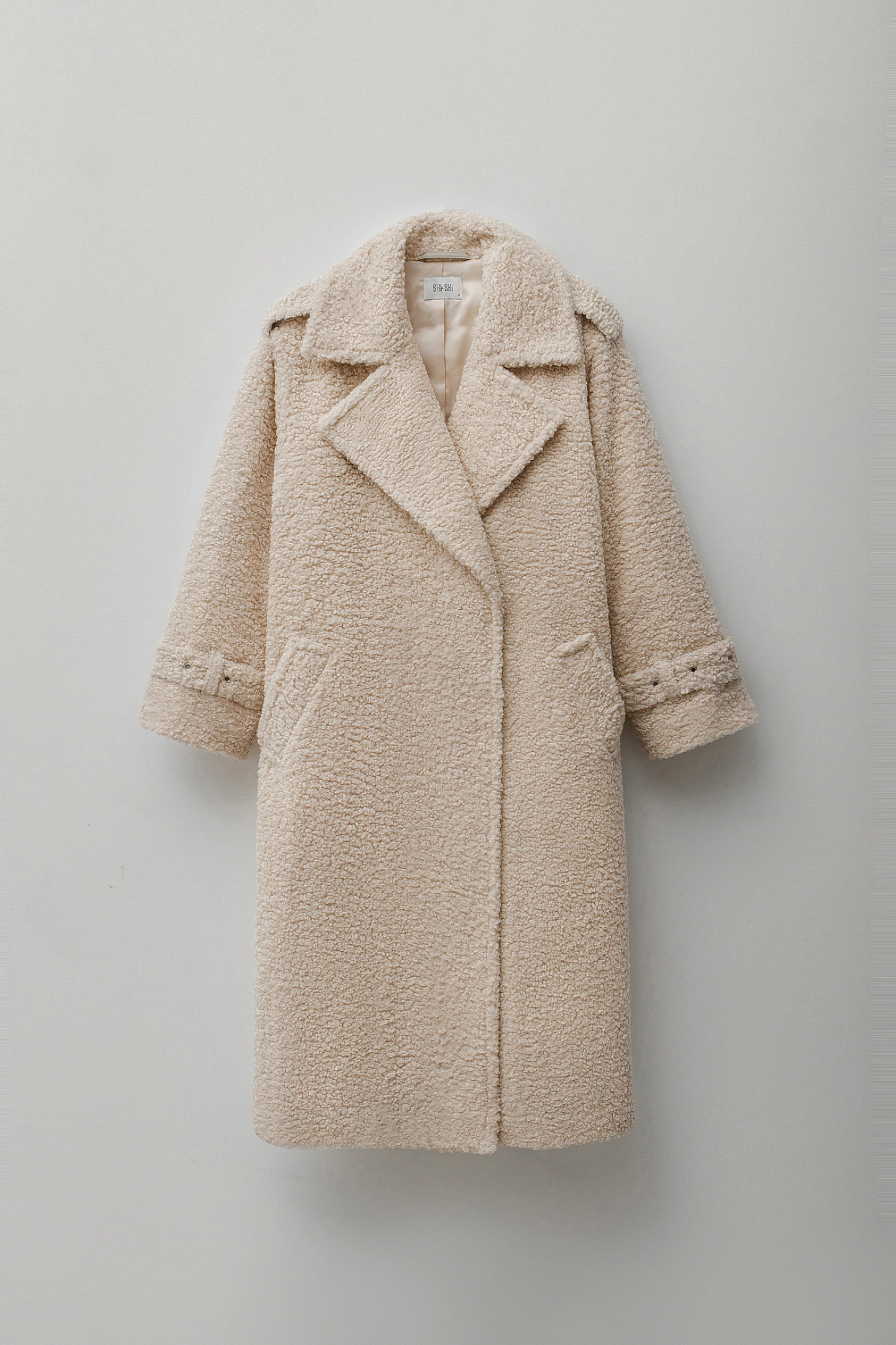 Пальто - тренч из искусственного меха