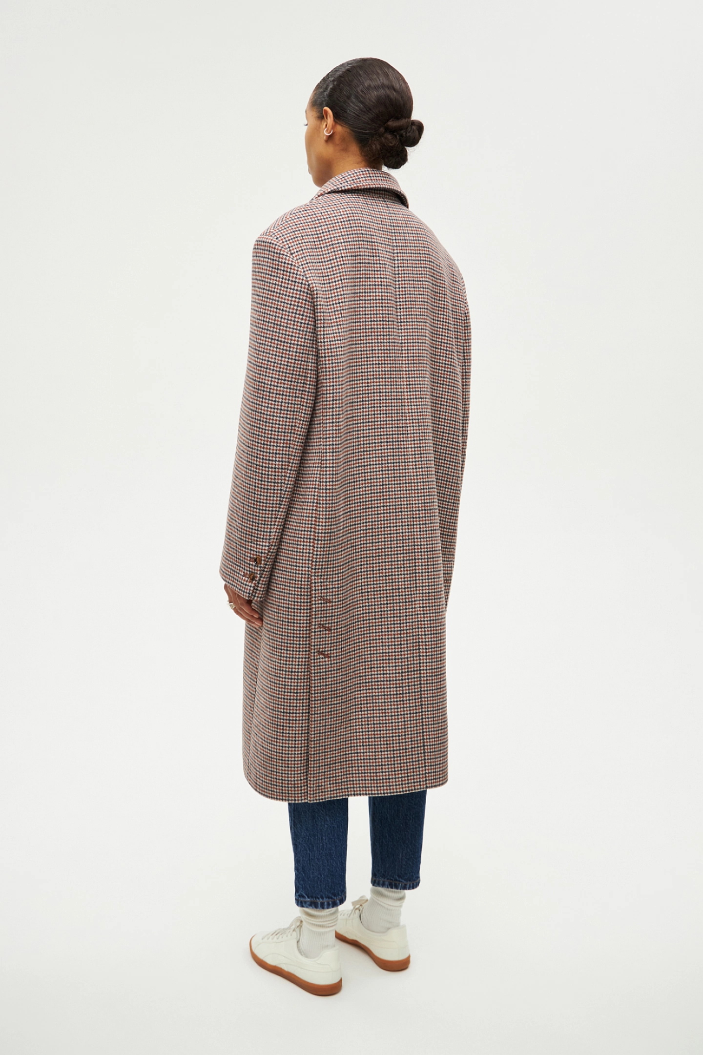 Men's cut oversize coat