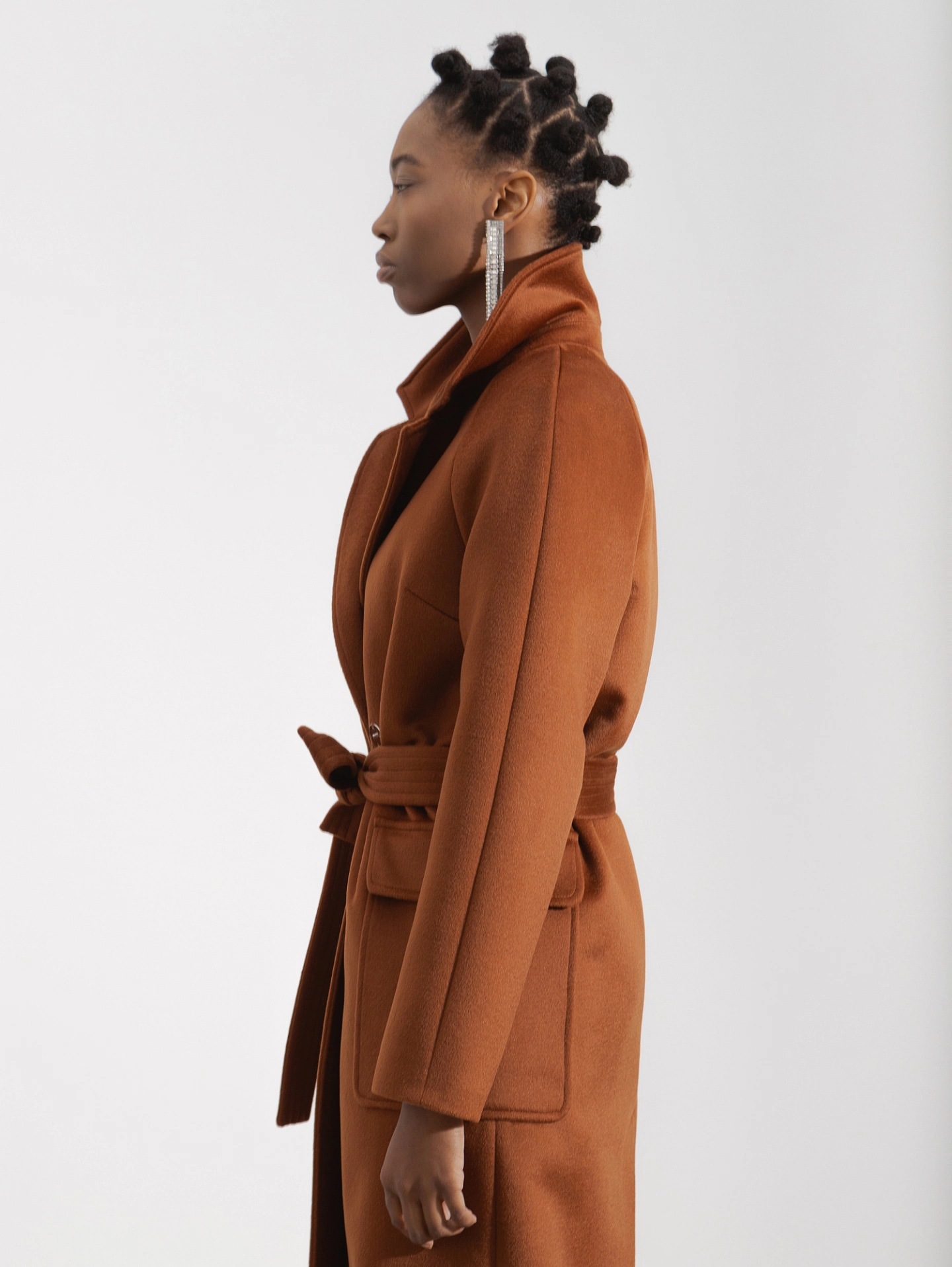 Пальто реглан с накладными карманами со съёмным утеплённым жилетом