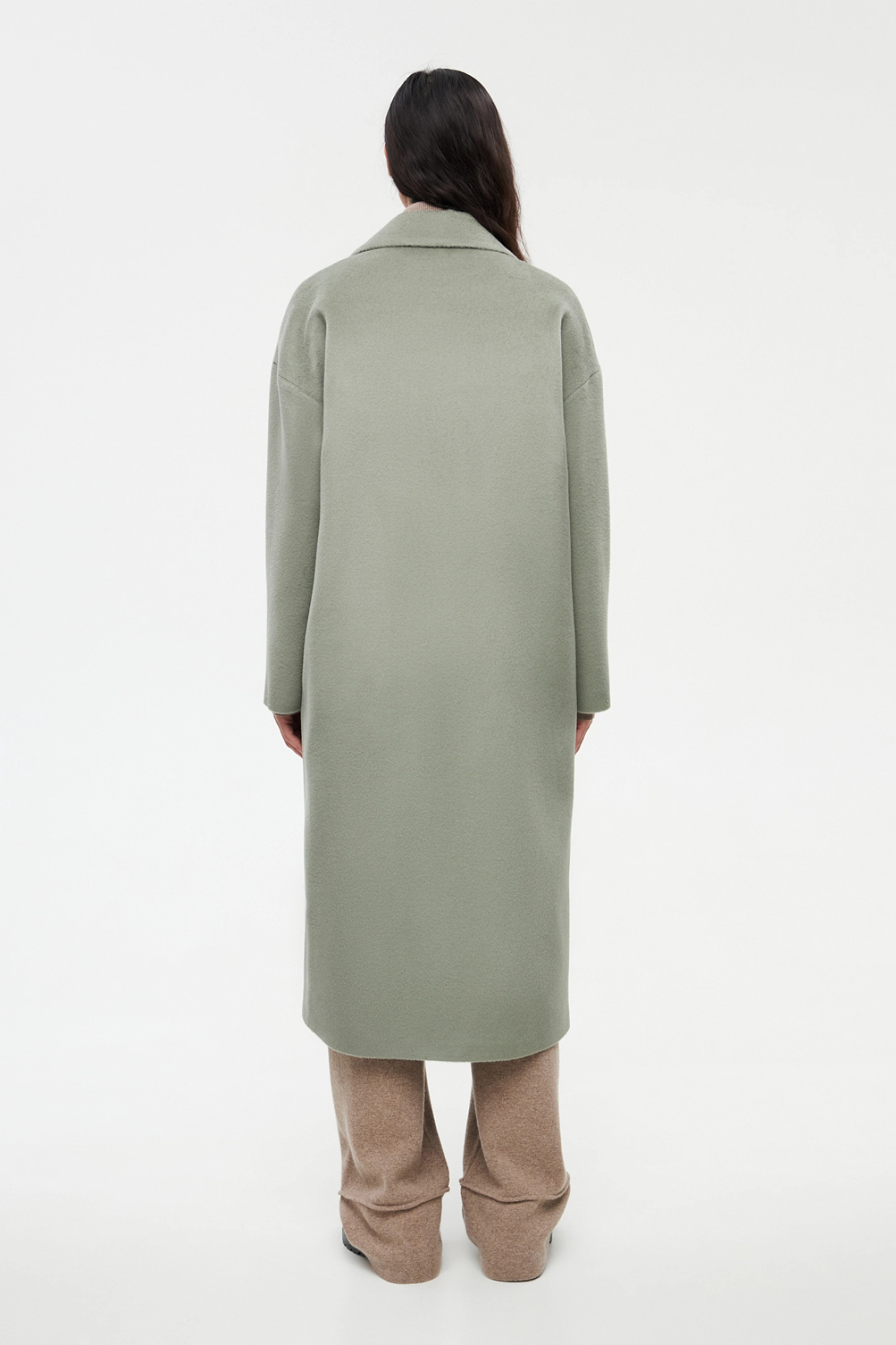 Double-breasted coat