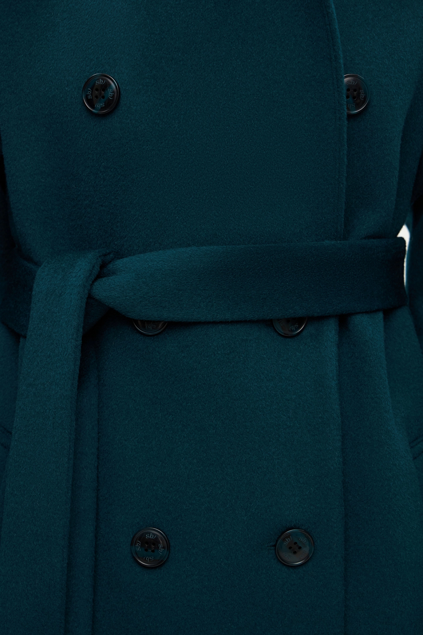 Double-breasted coat