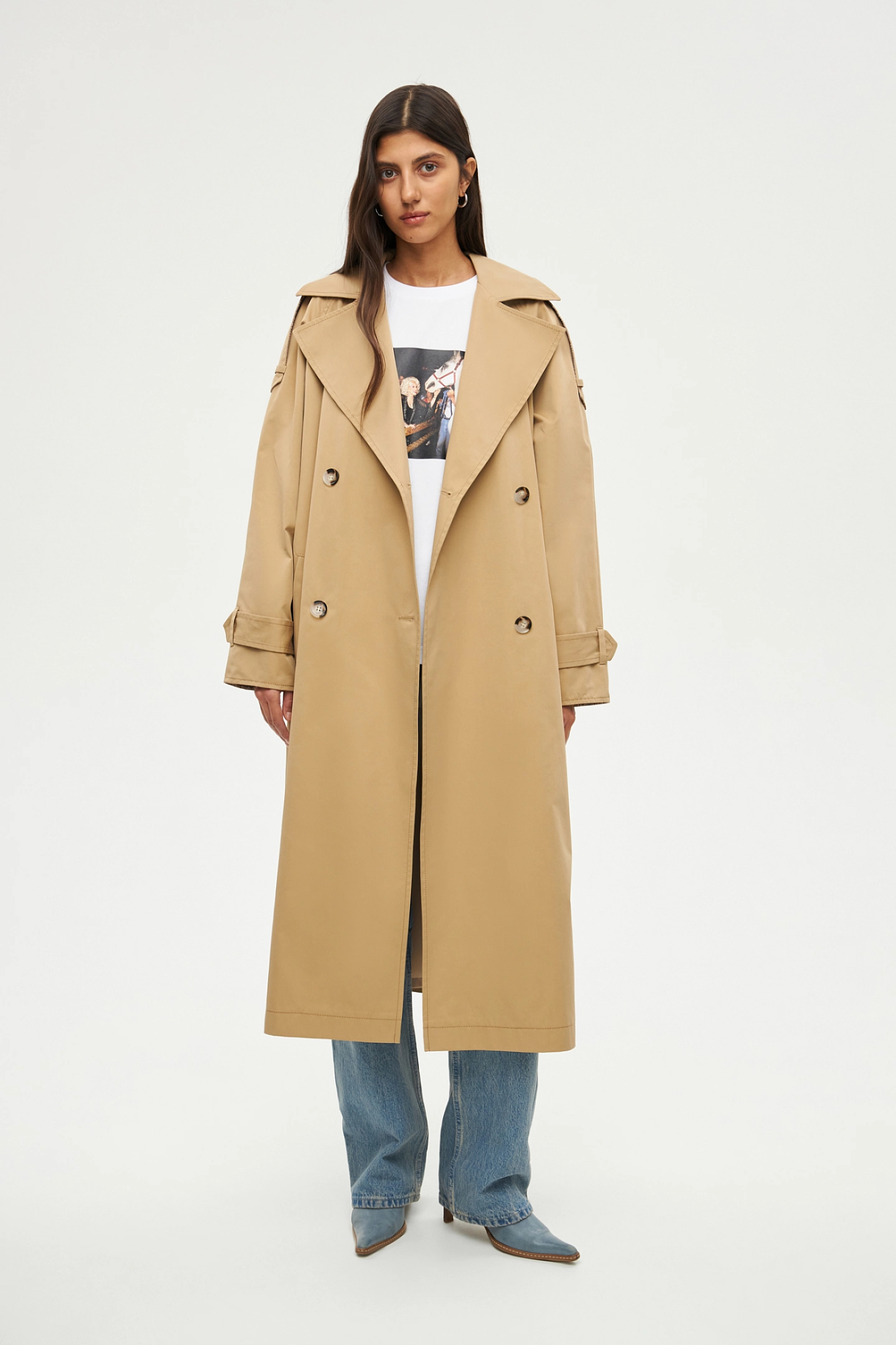 Тренч оверсайз