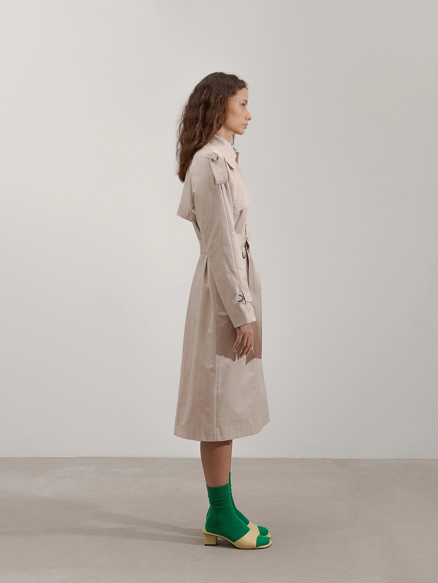 Тренч классик реглан