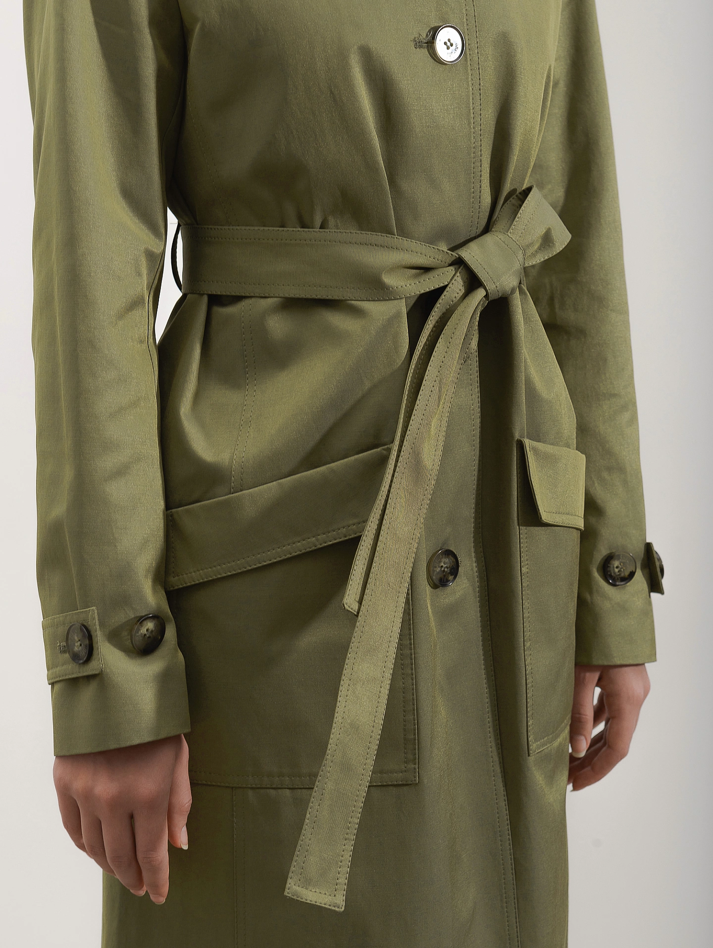 Тренч со стойкой