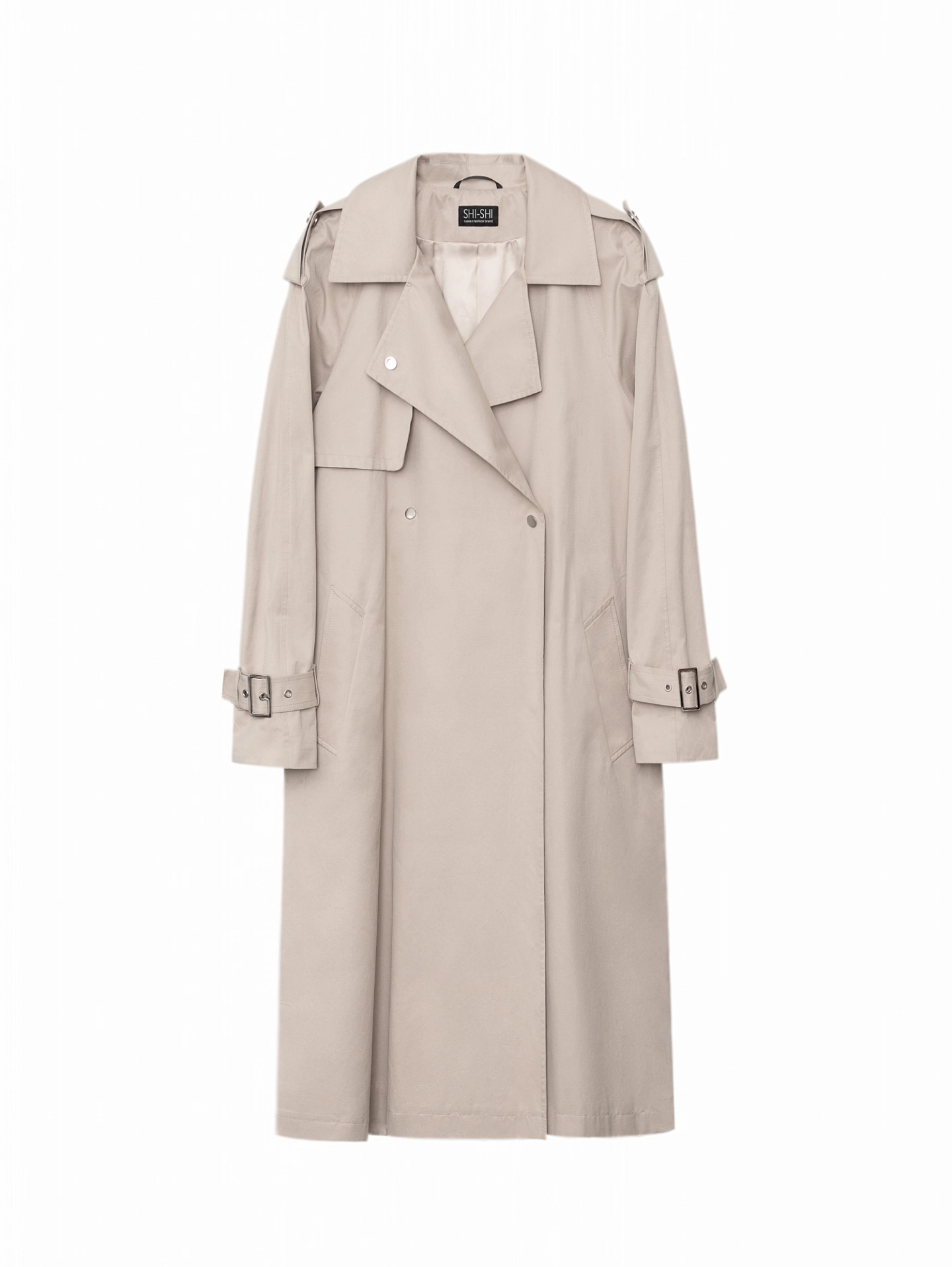 Тренч реглан с отлетной кокеткой