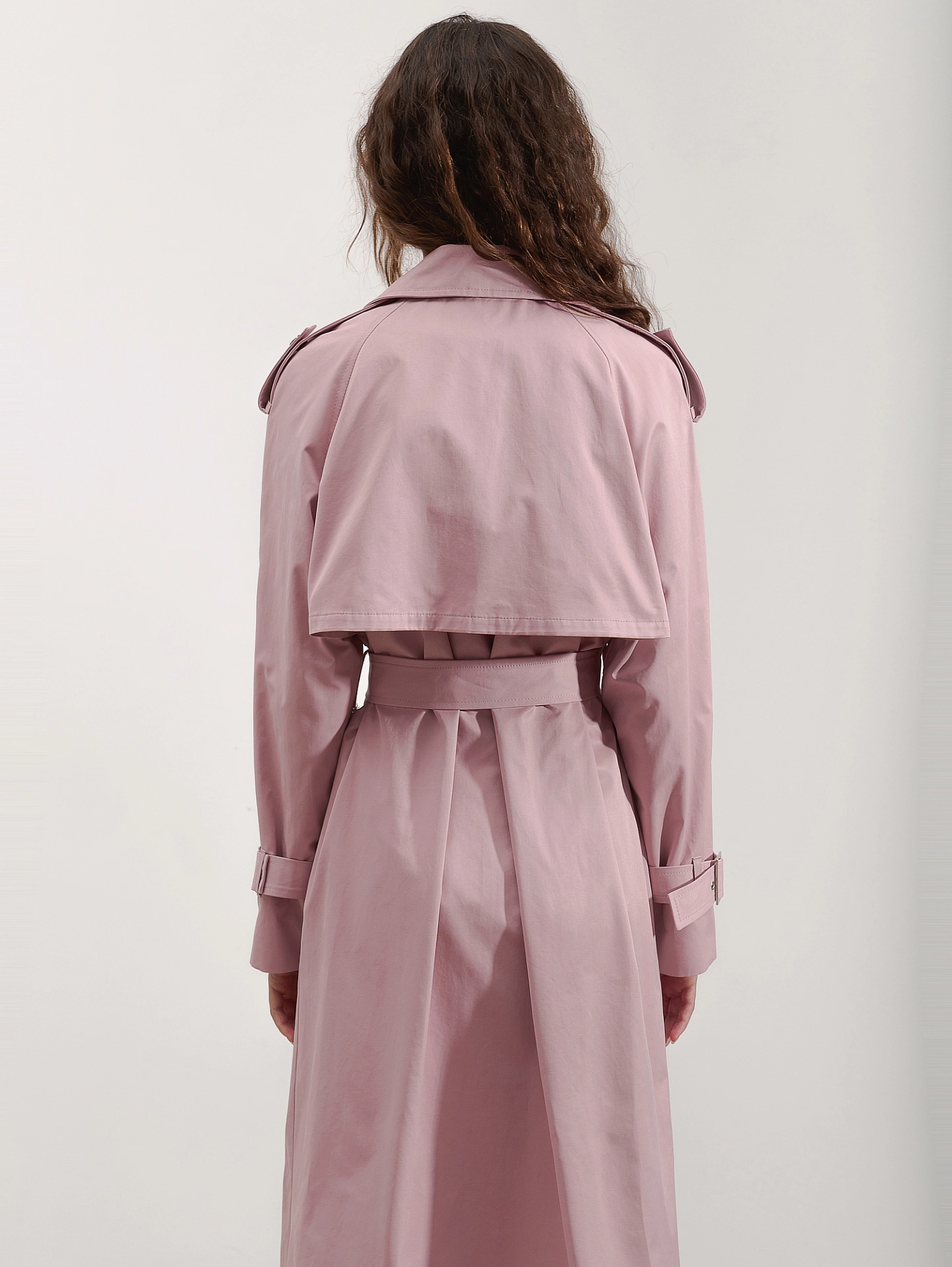 Тренч реглан с отлетной кокеткой