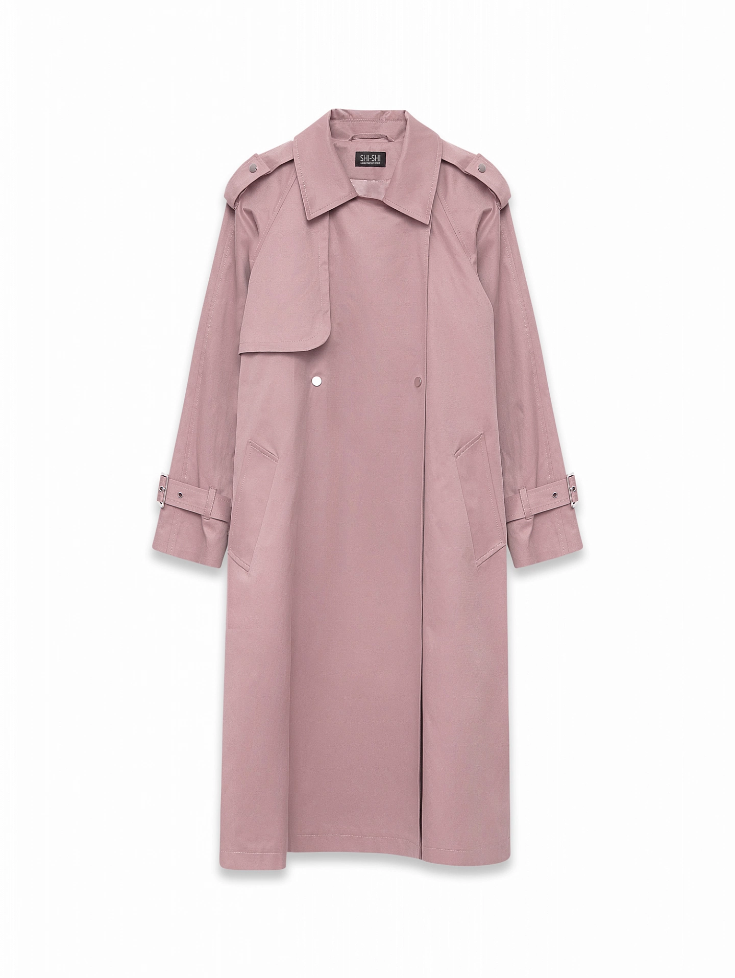 Тренч реглан с отлетной кокеткой