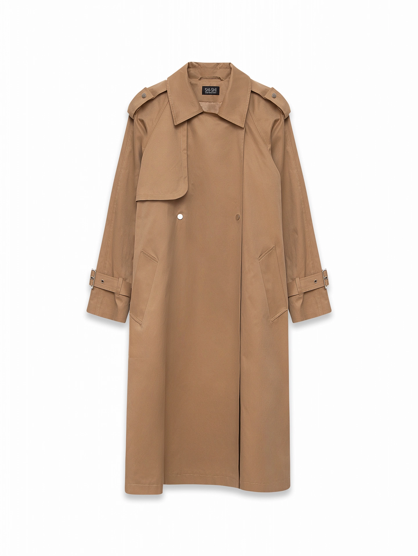 Тренч реглан с отлетной кокеткой