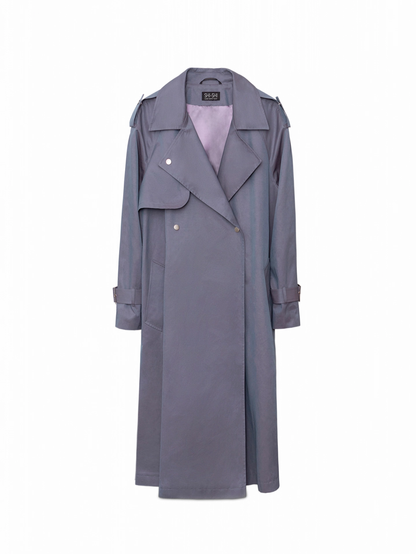 Тренч реглан с отлетной кокеткой