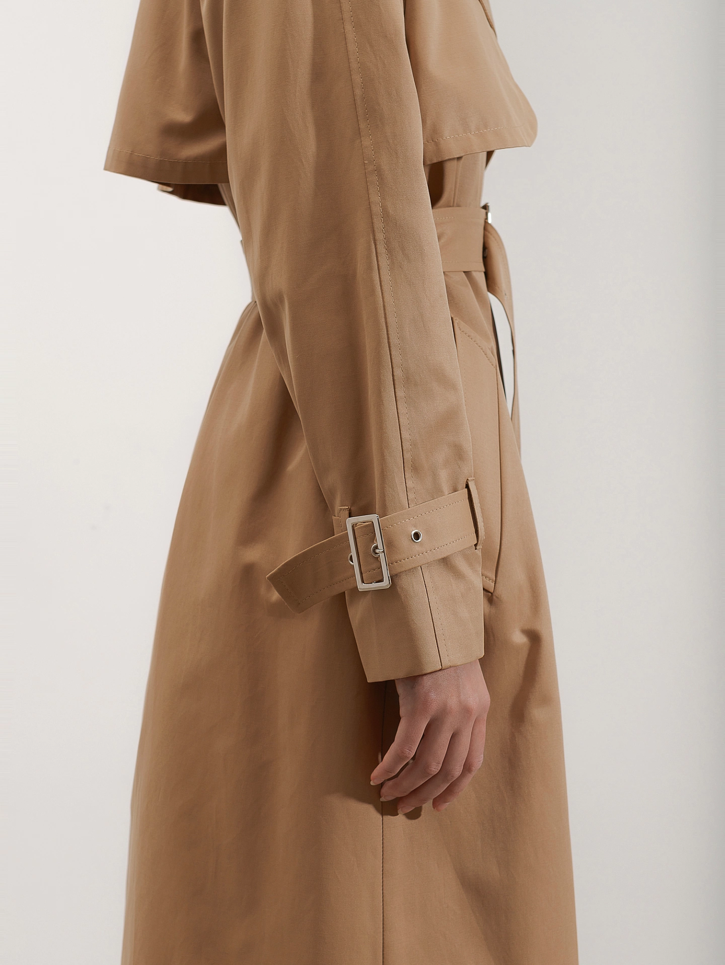 Тренч реглан с отлетной кокеткой