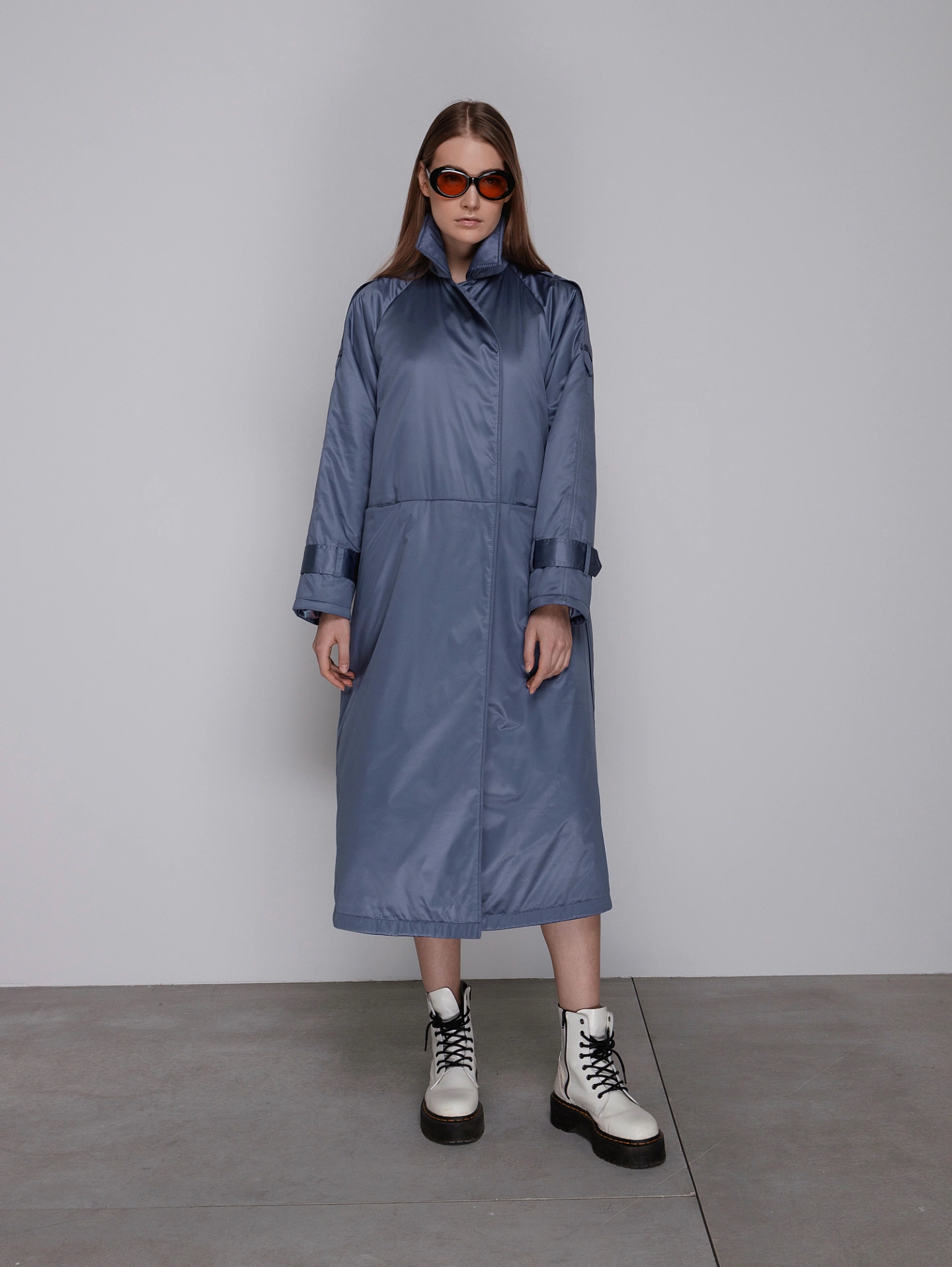 Плащ утеплённый