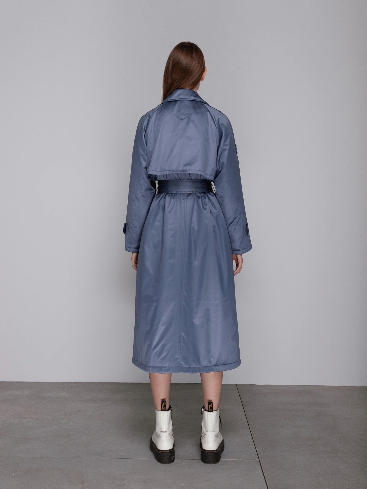 Плащ утеплённый