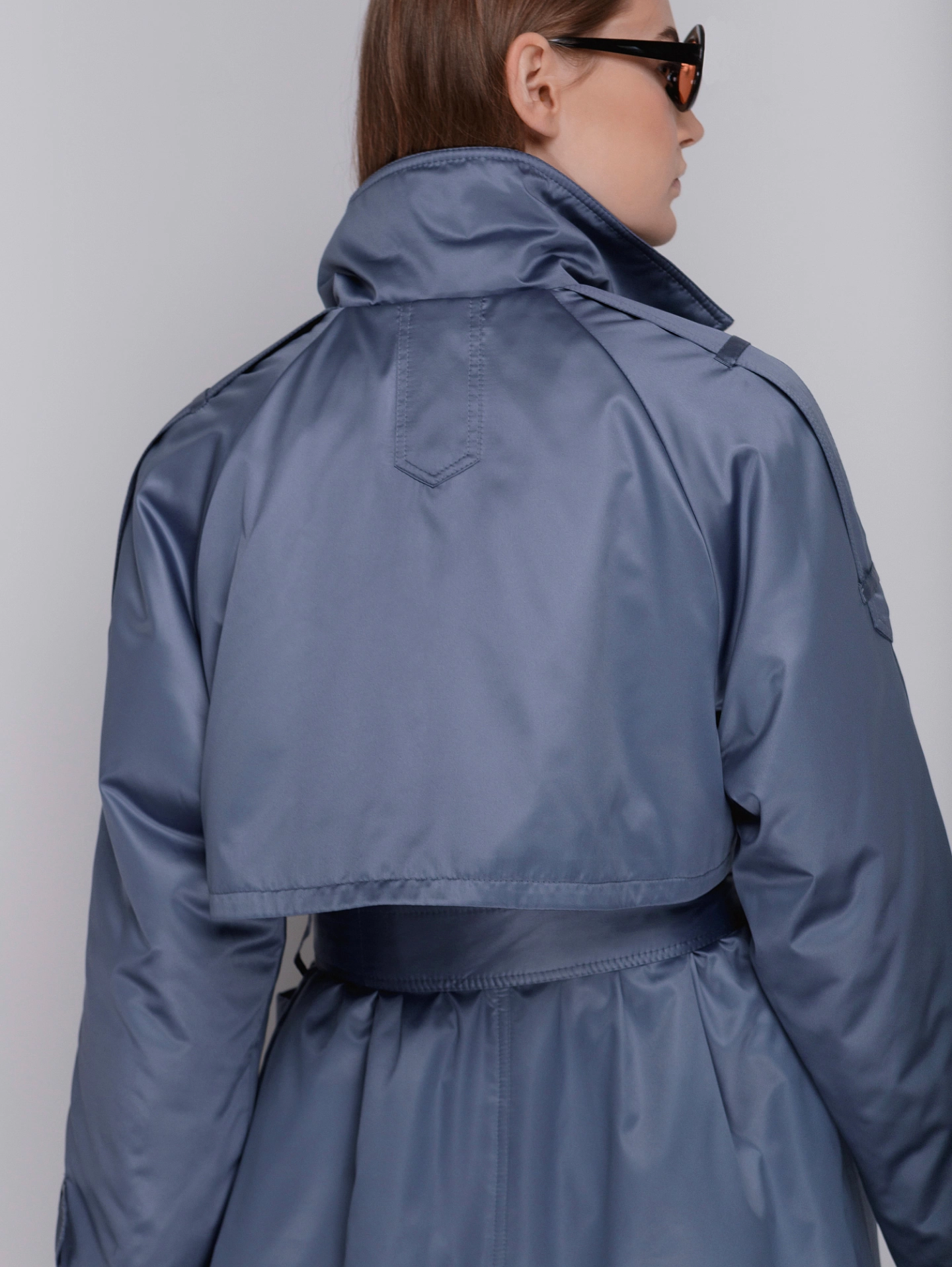 Плащ утеплённый